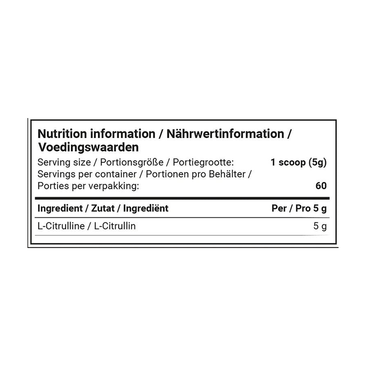 Dedicated Nutrition L-Citrulline - Product view 3