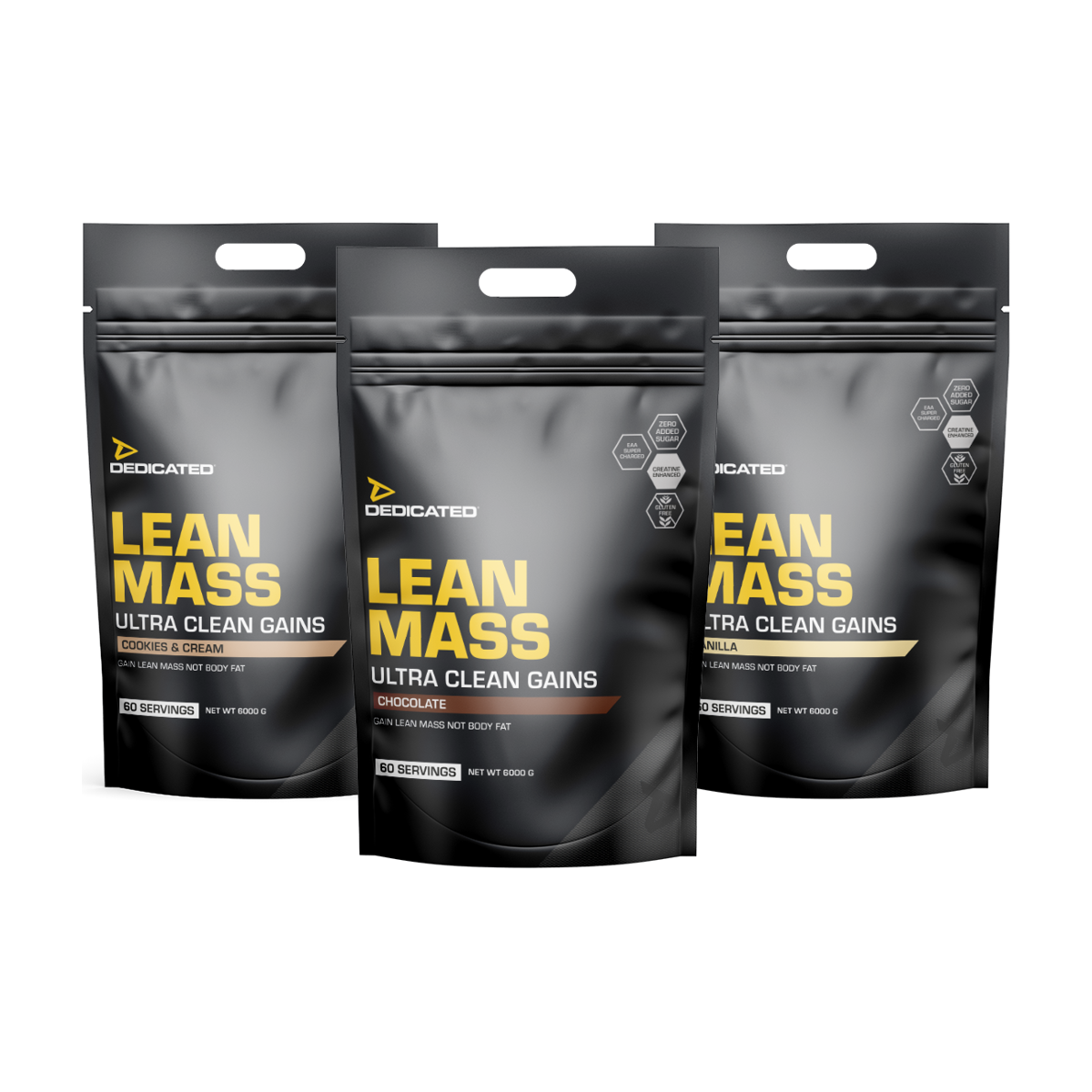Dedicated Nutrition Lean Mass Gainer - 6000 g