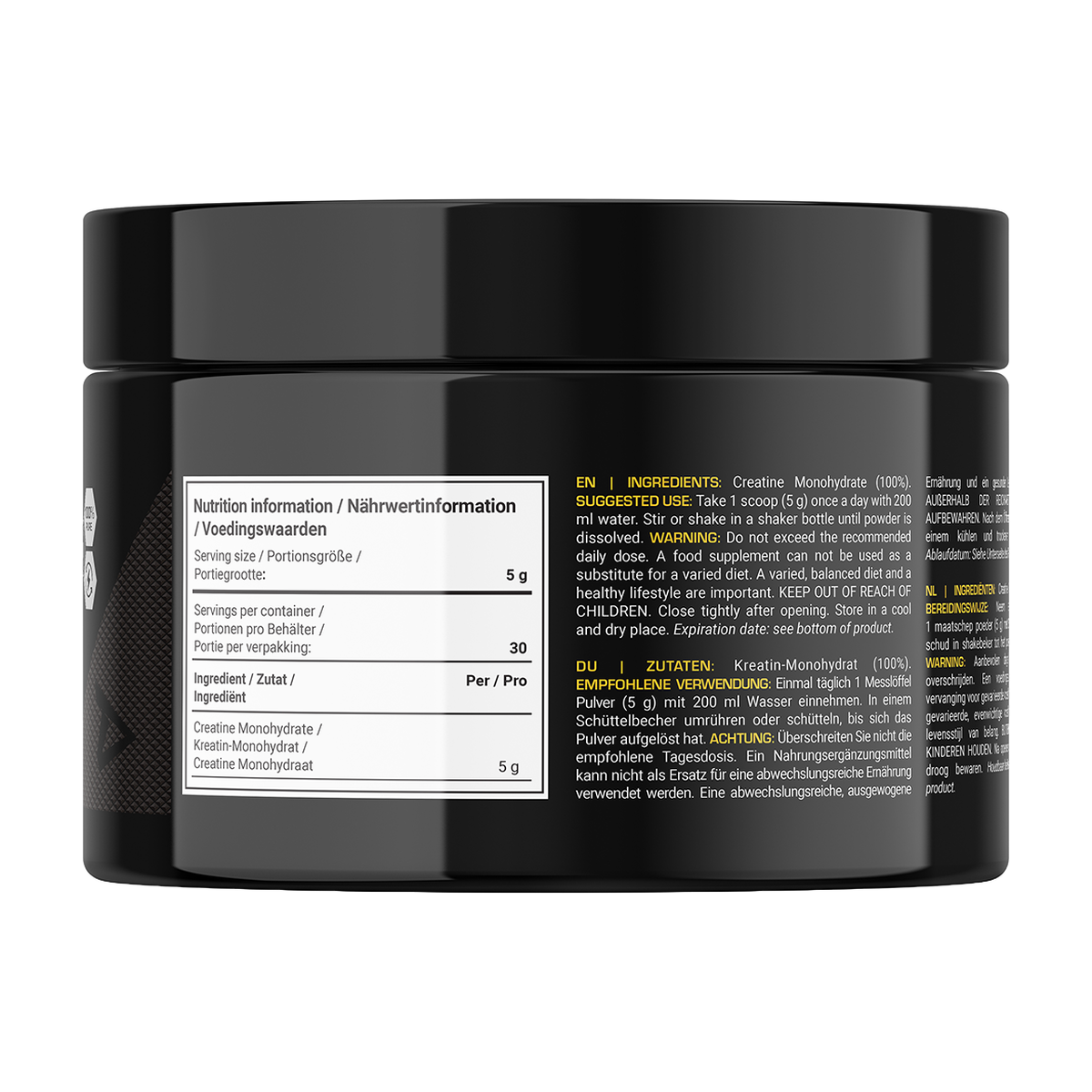 Dedicated Nutrition Micronized Creatine Monohydrate - Produktansicht 2