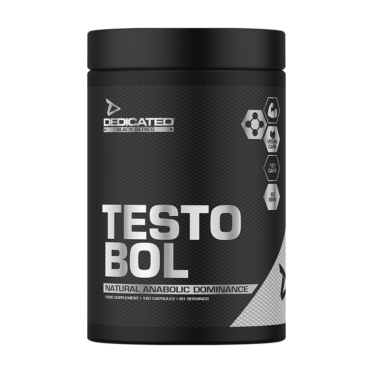 Dedicated Nutrition TESTO-BOL - 120 caps
