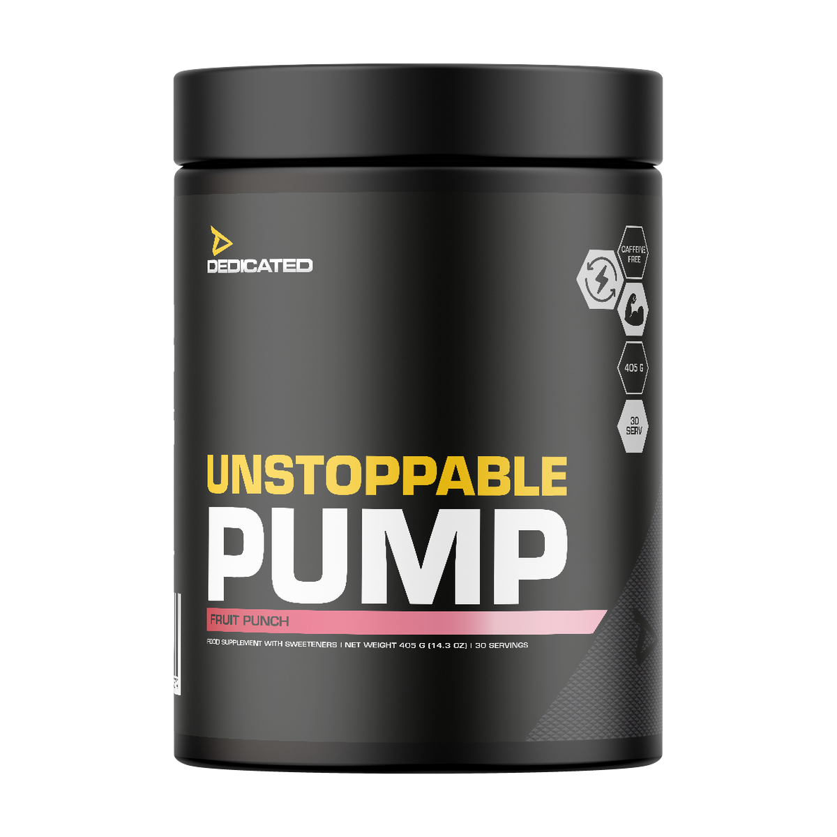 Dedicated Nutrition Unstoppable Pump - Produktansicht 2
