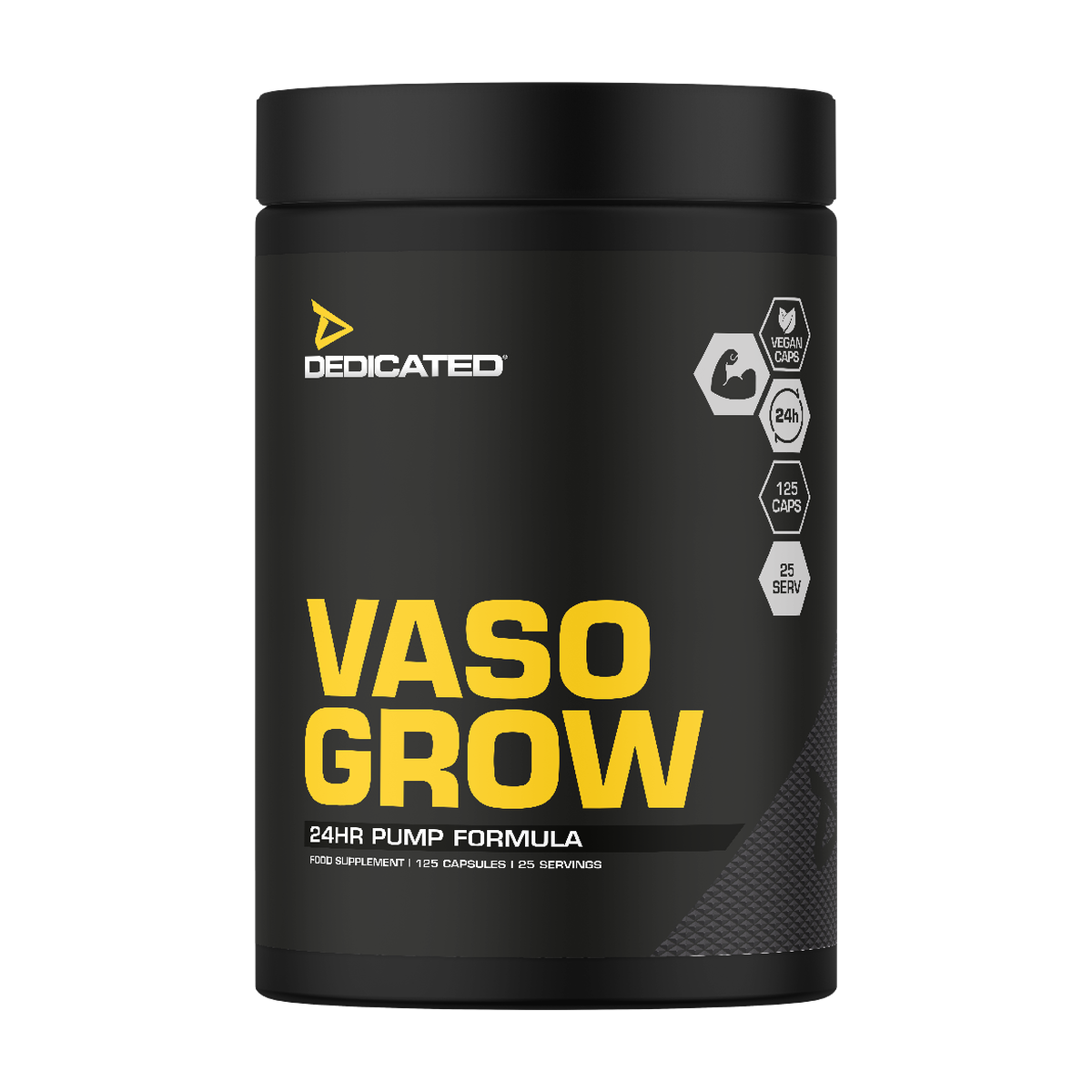 Dedicated Nutrition VASO GROW - 125 caps