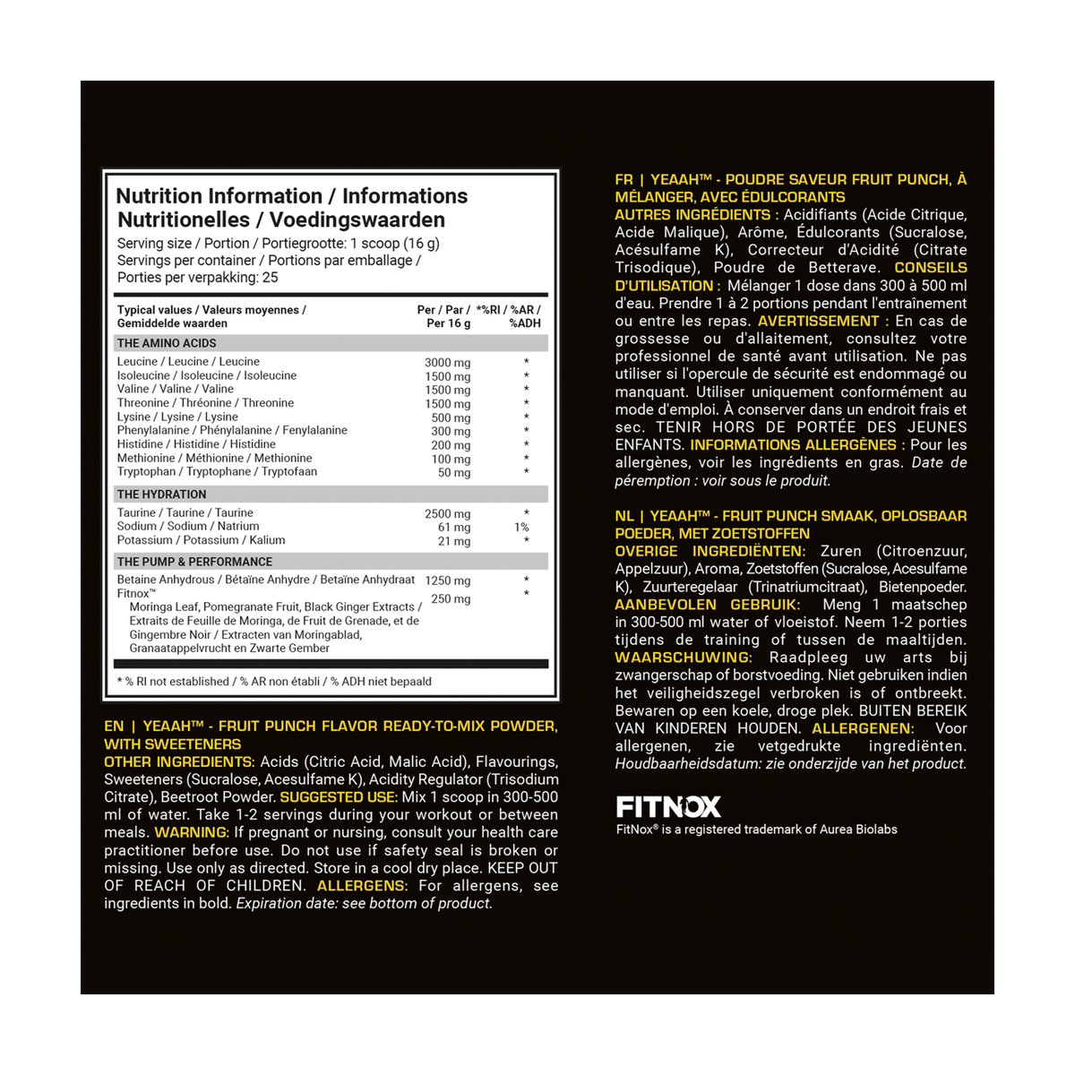 Dedicated Nutrition YEAAH EAA - Produktansicht 8