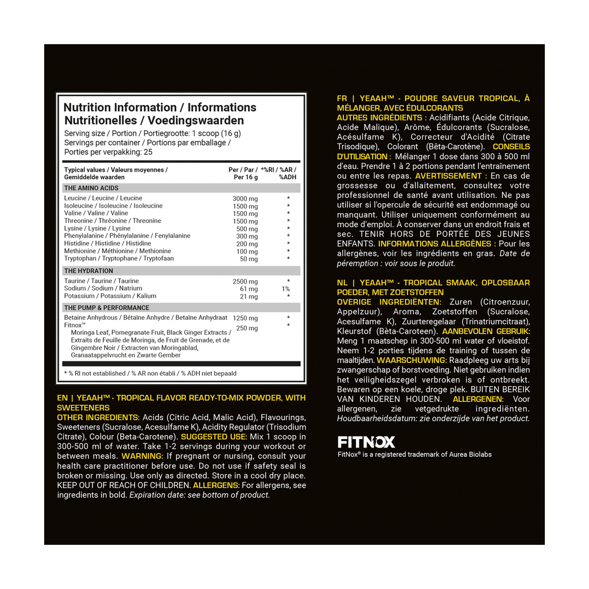 Dedicated Nutrition YEAAH EAA - Produktansicht 10