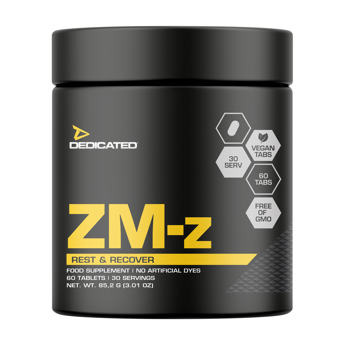 Dedicated Nutrition ZM-z - 60 tabs
