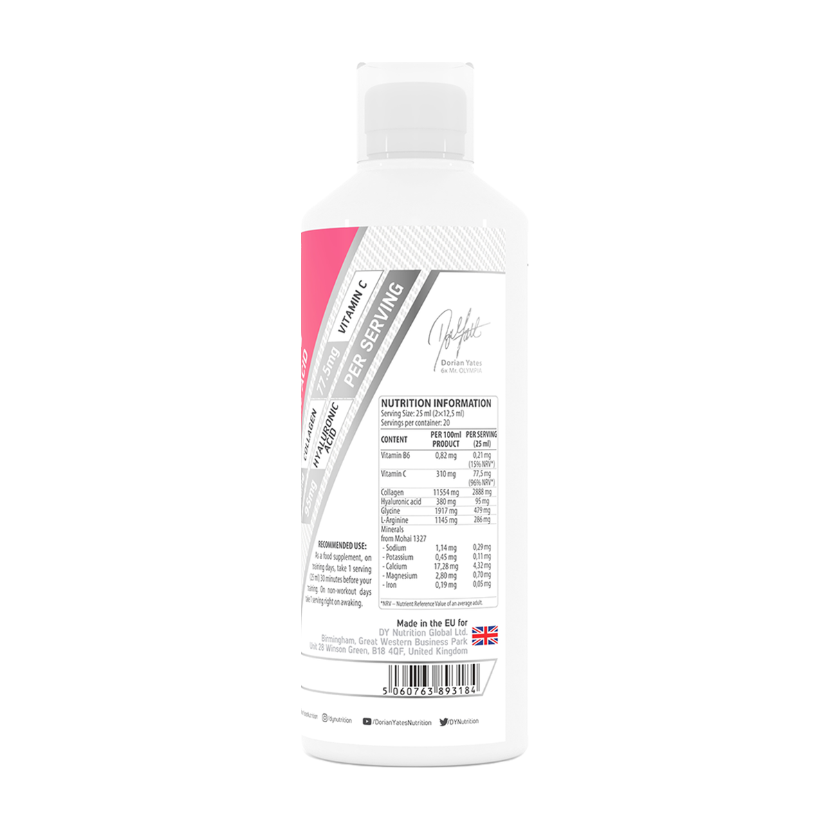 DY Nutrition Collagen + Vitamin C + Hyaluronic Acid - Product view 5