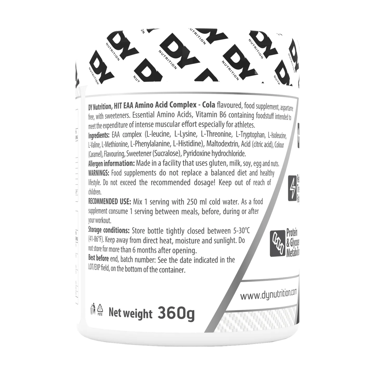 DY Nutrition HIT EAA Amino Acid Complex - Produktansicht 10