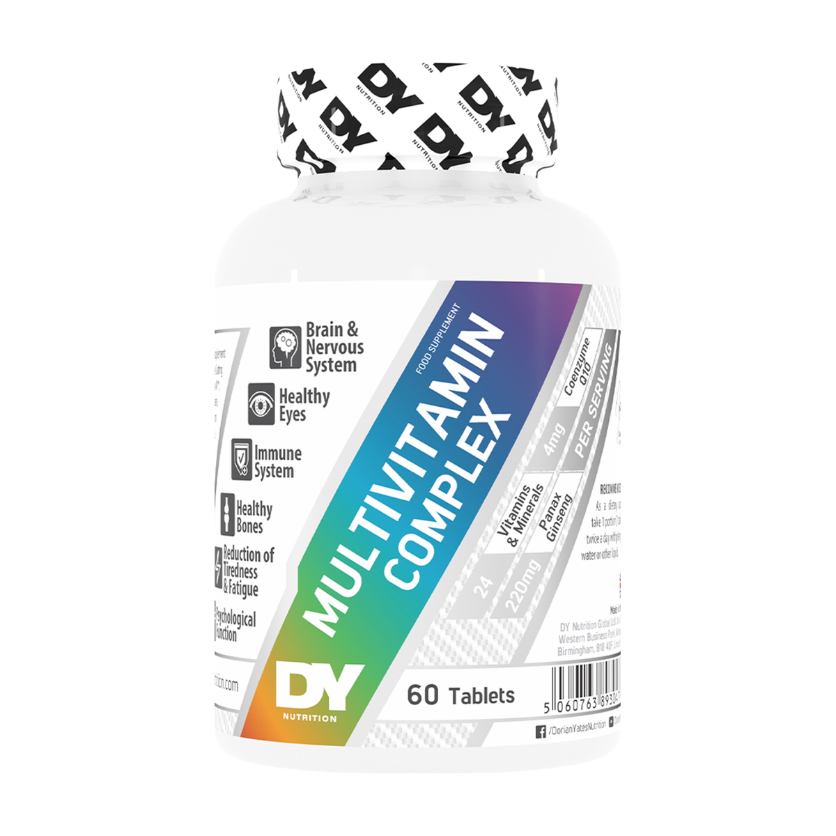 DY Nutrition Multivitamin Complex - 60 tabs