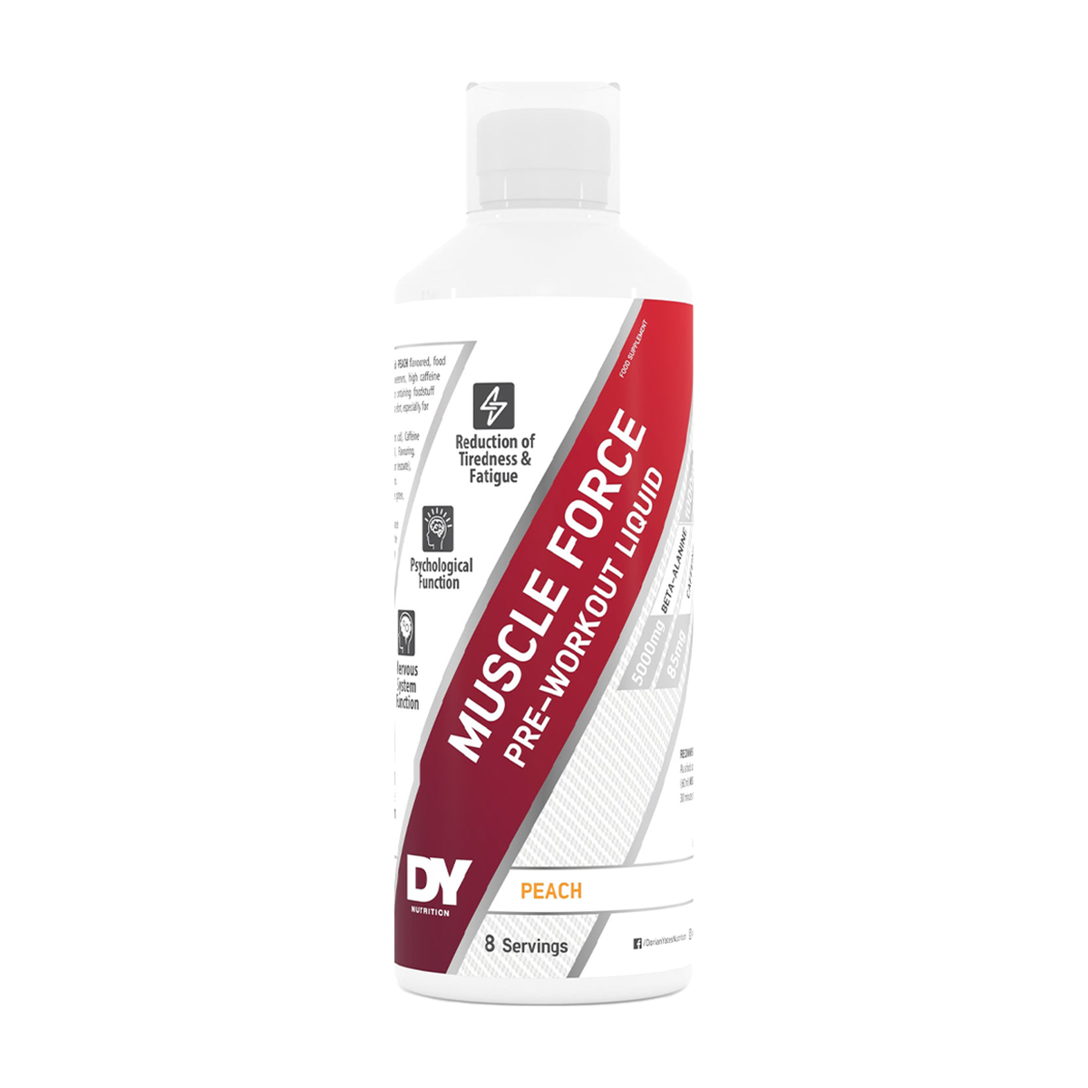 DY Nutrition Muscle Force PWO Liquid - Produktansicht 2