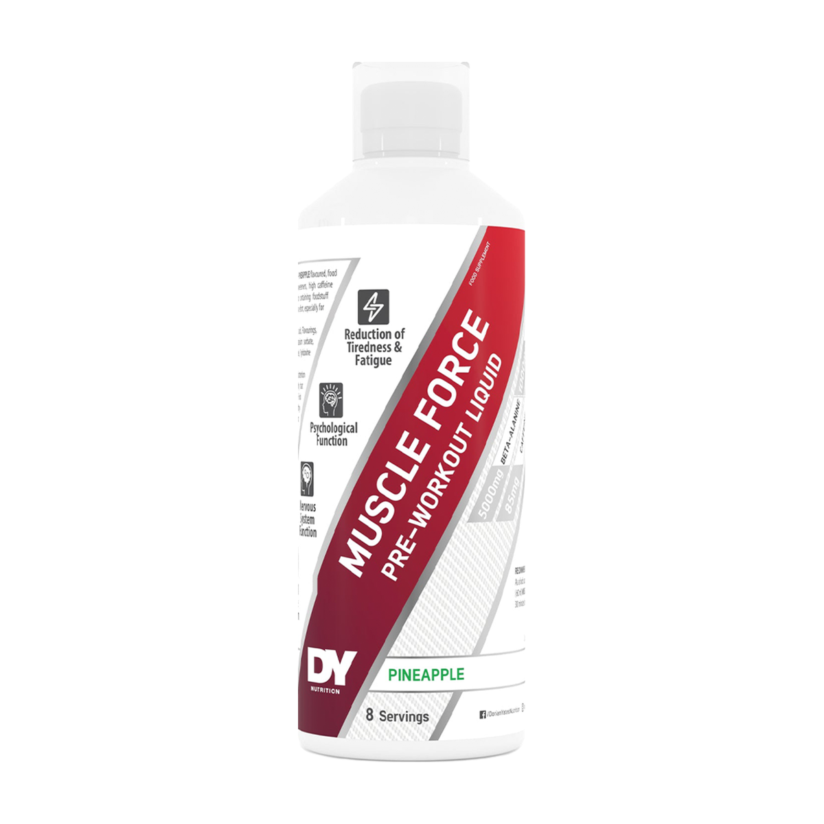 DY Nutrition Muscle Force PWO Liquid - Product view 3