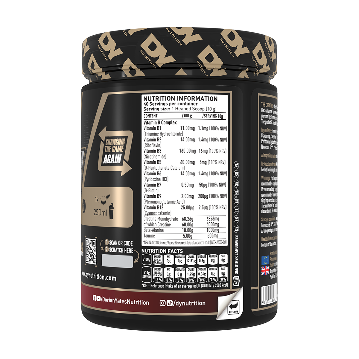 DY Nutrition The Creatine - Product view 5