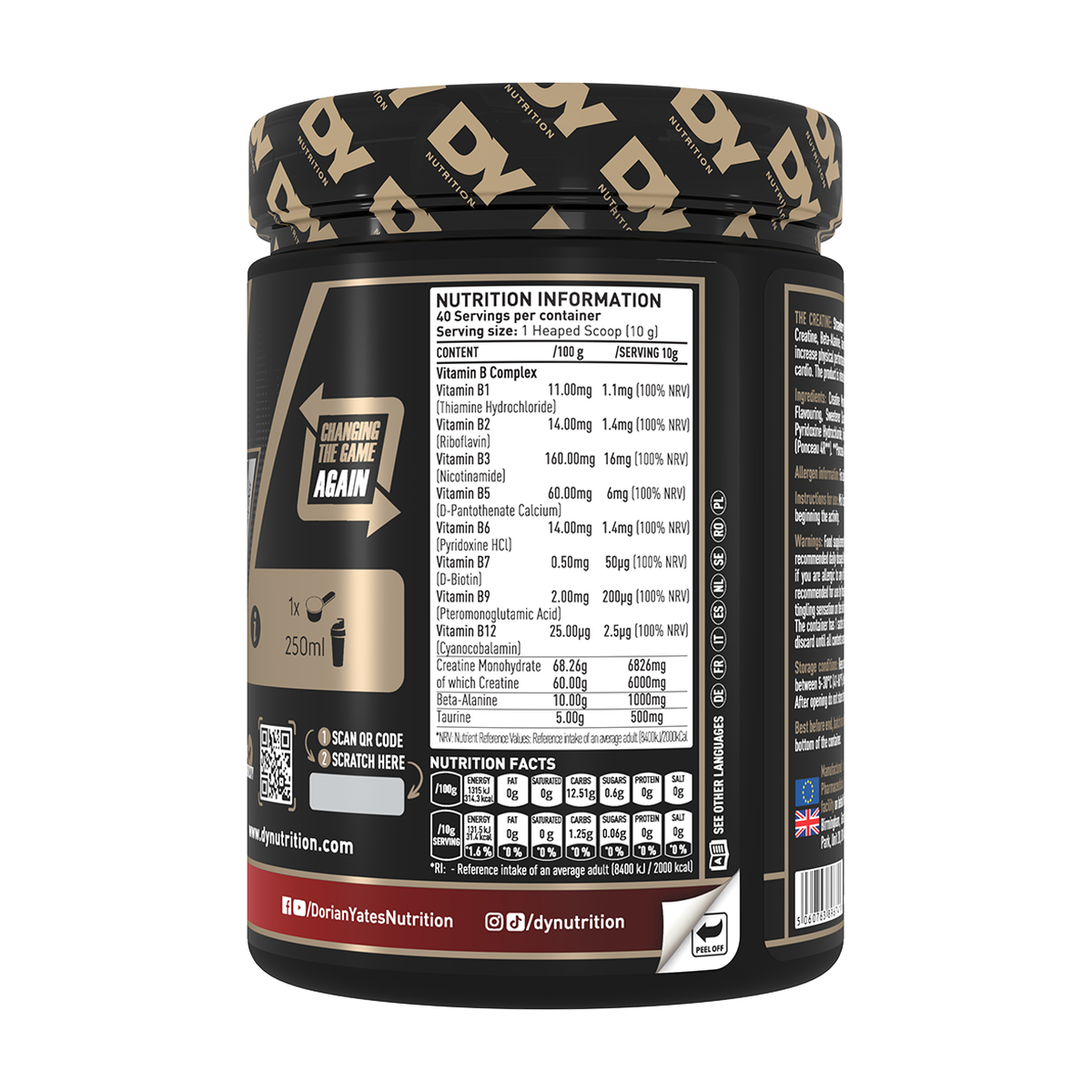 DY Nutrition The Creatine - Product view 7