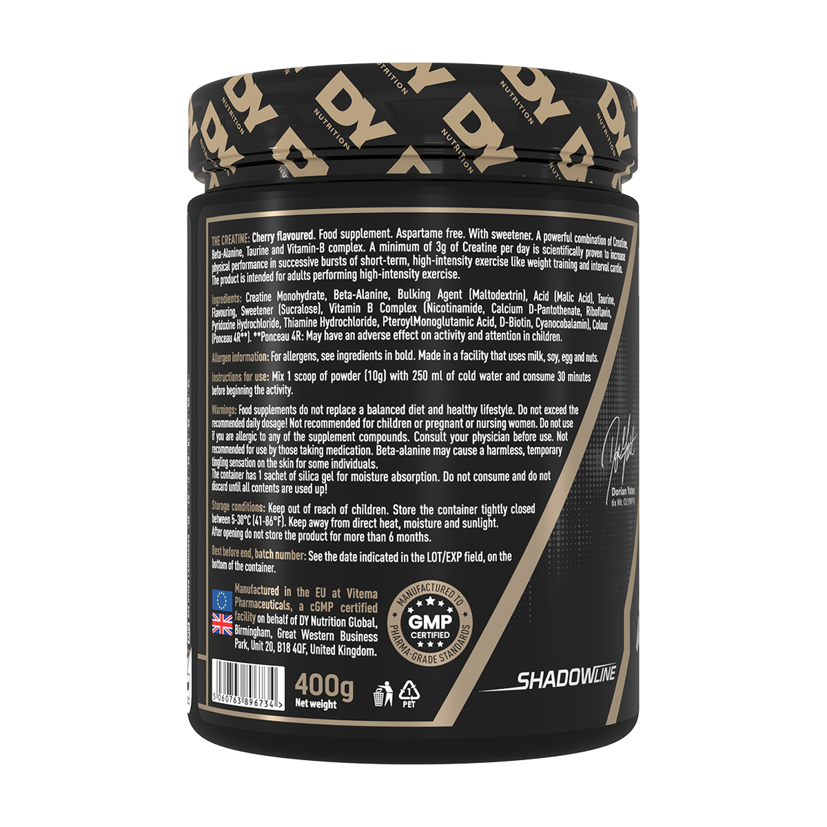 DY Nutrition The Creatine - Product view 8