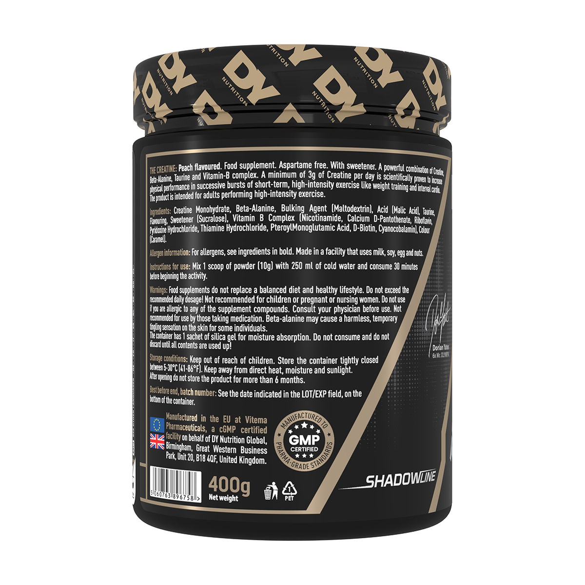 DY Nutrition The Creatine - Product view 9