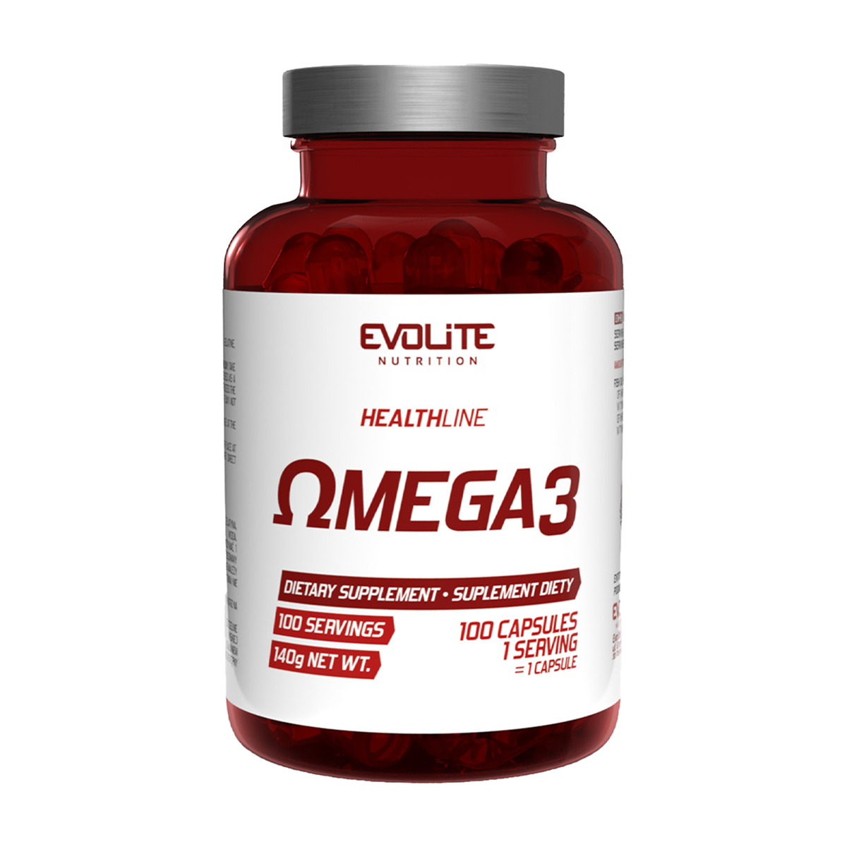 Evolite Omega 3 - 100 softgels