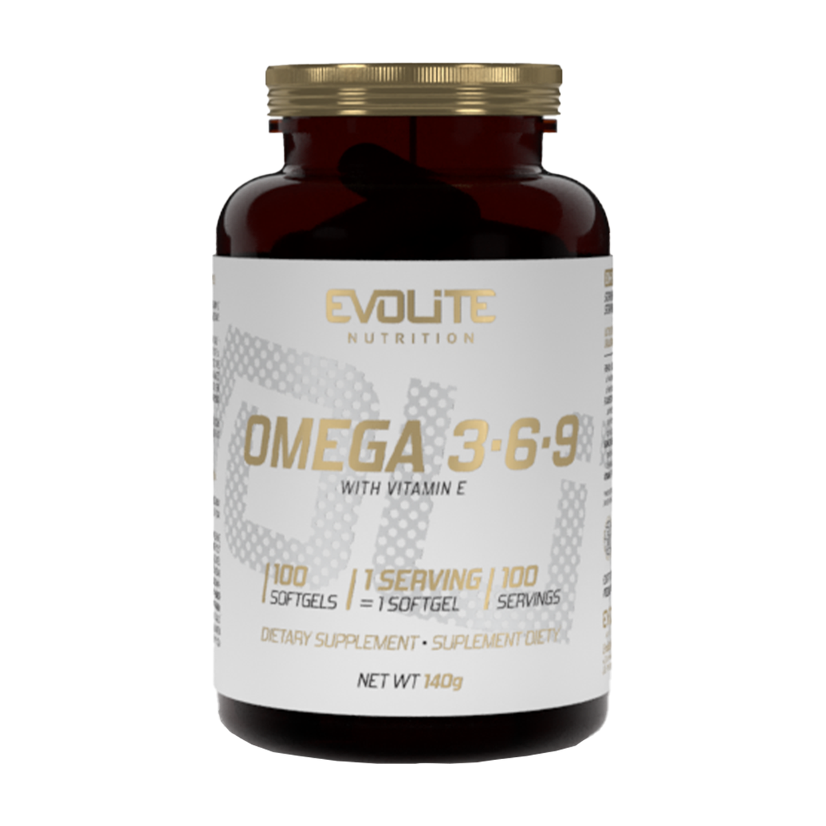 Evolite Omega 3-6-9 - 100 Softgels