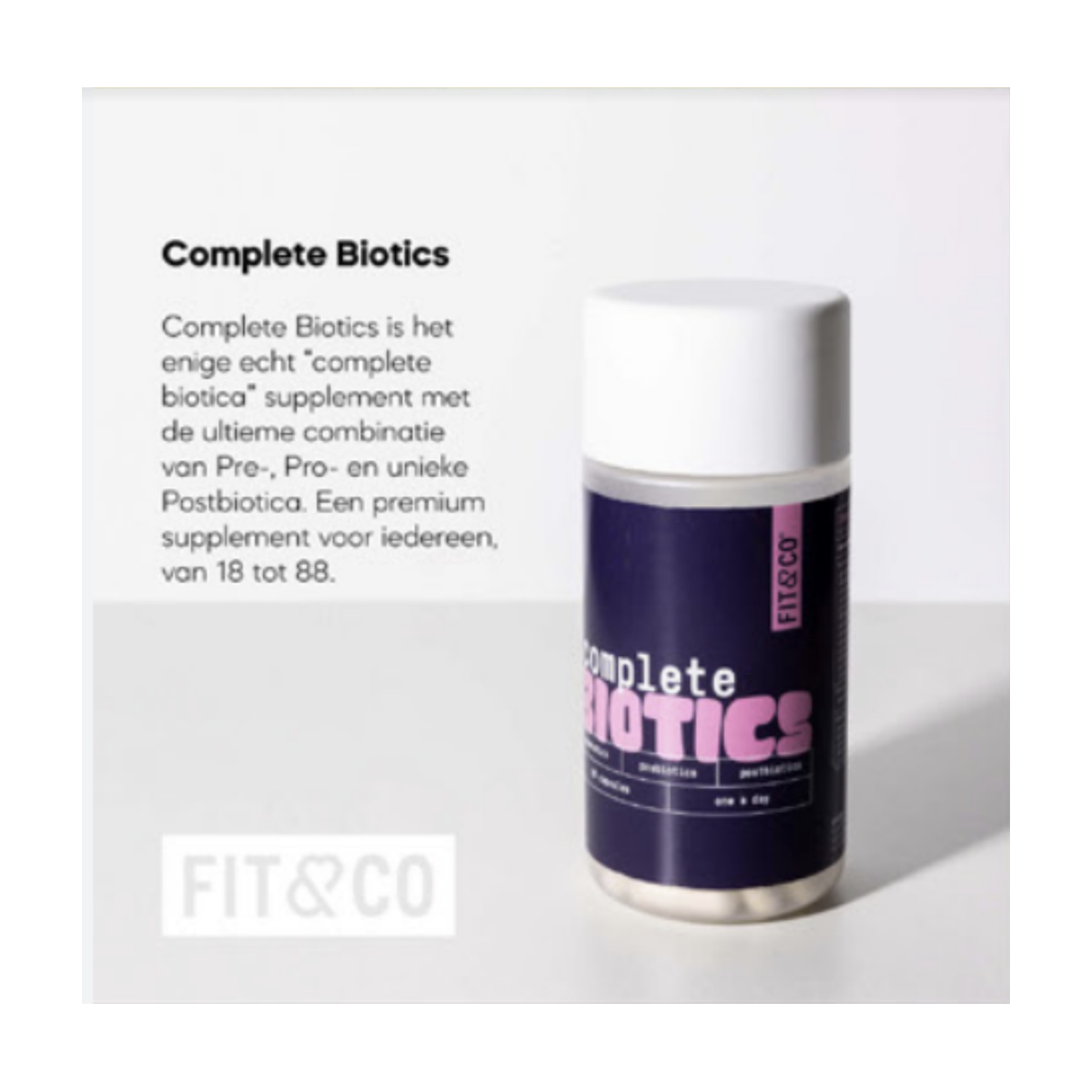 Fit & Co Complete Biotics - Product view 3