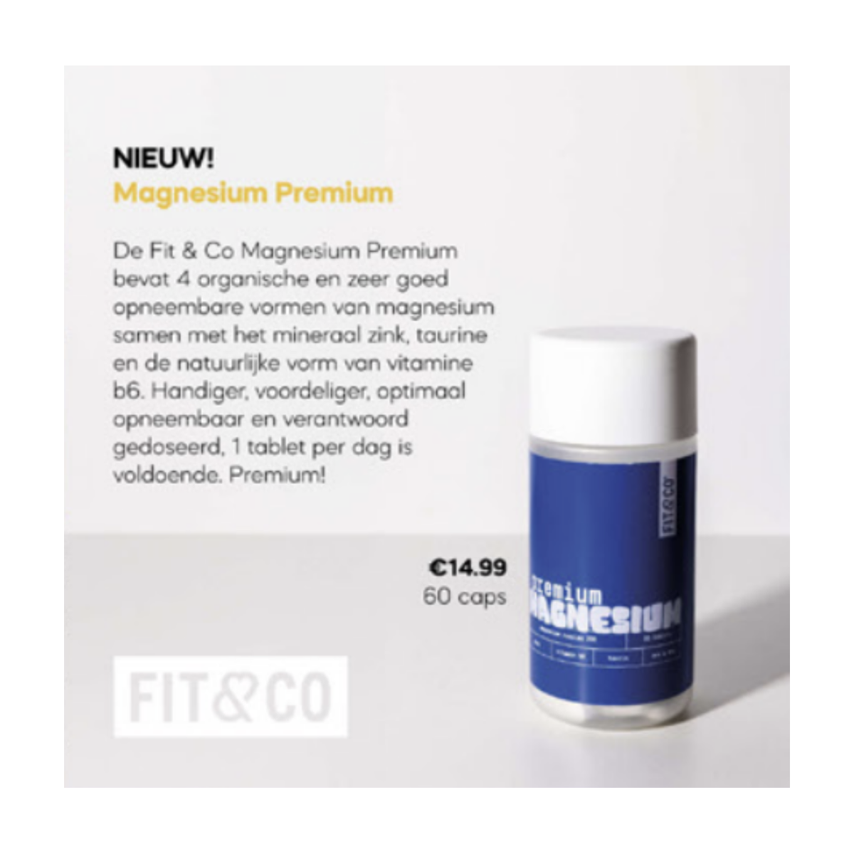 Fit & Co Premium Magnesium - Product view 3