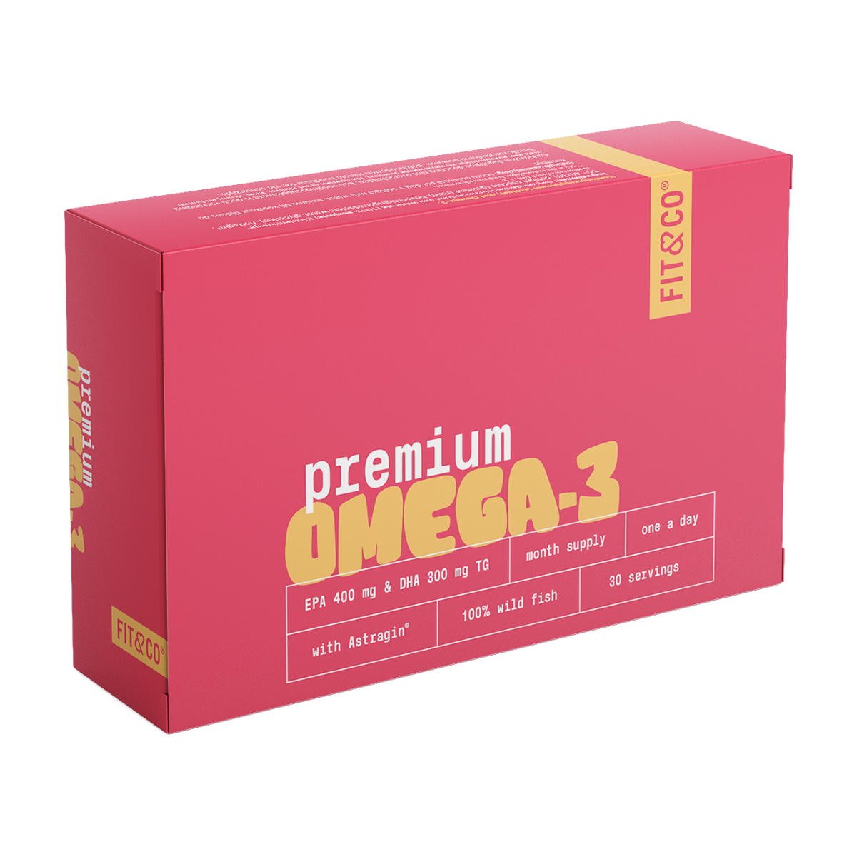 Fit & Co Premium Omega-3 - 30 softgels