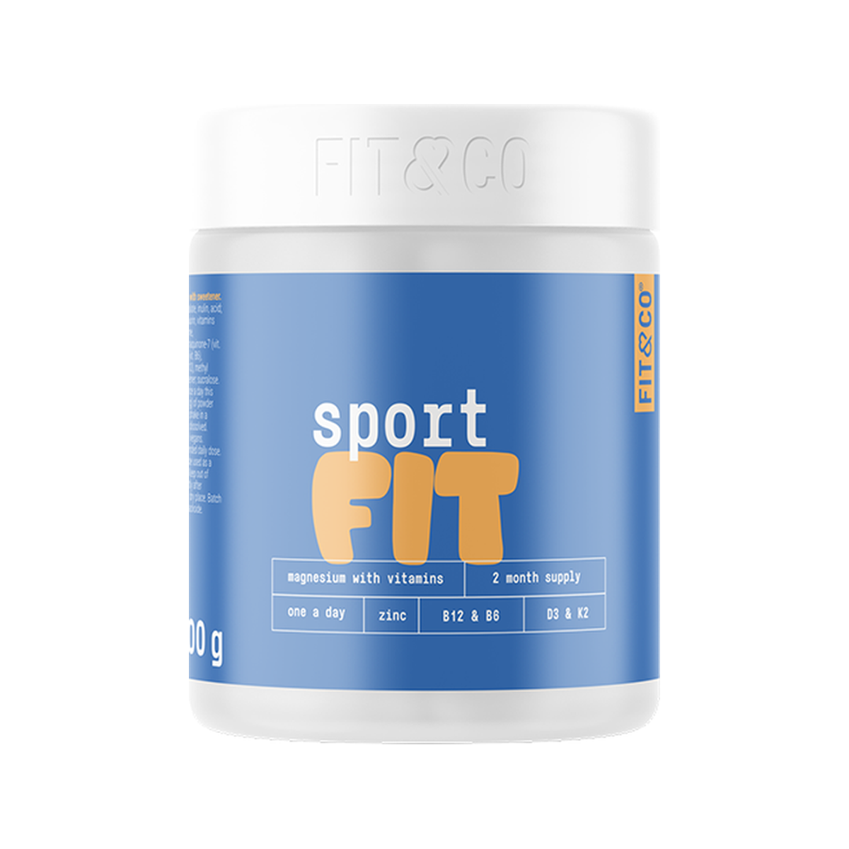 Fit & Co Sport Fit Magnesium with Vitamins - 300 g