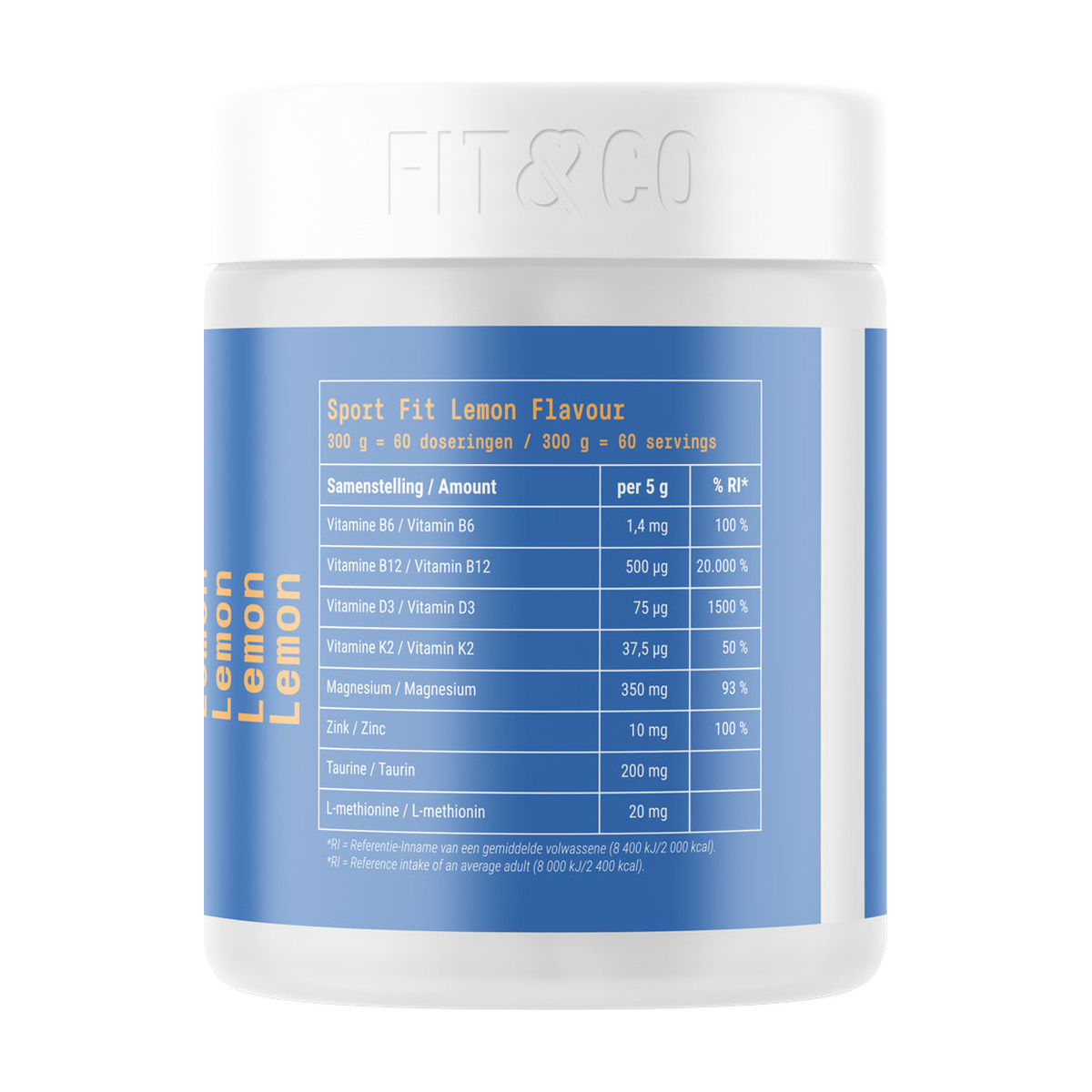Fit & Co Sport Fit Magnesium with Vitamins - Product view 2
