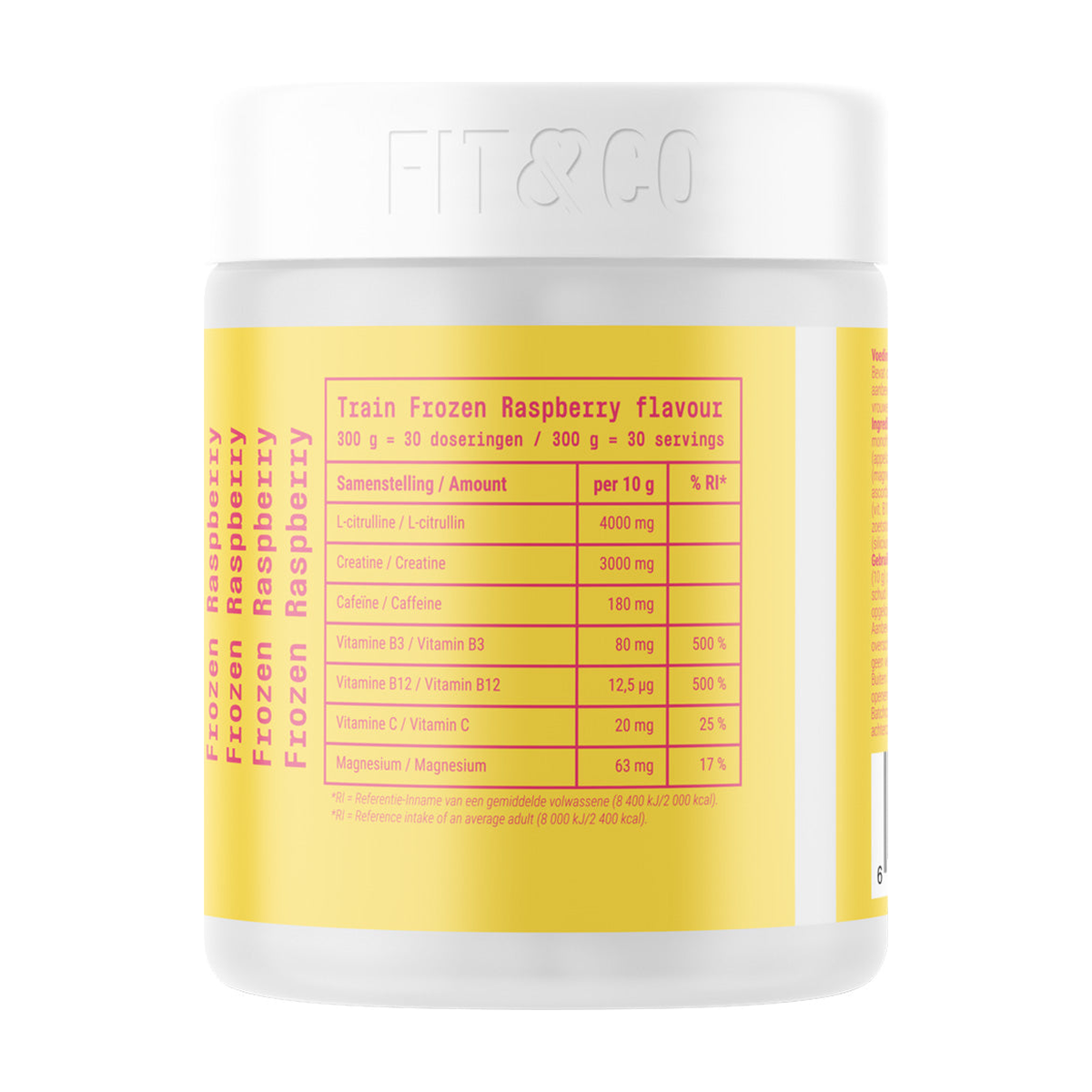 Fit & Co Train Pre-workout - Product view 2