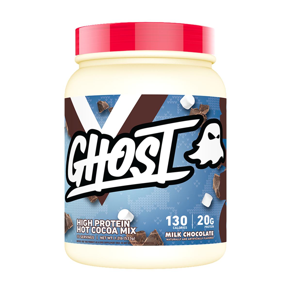 Ghost High Protein Hot Cocoa Mix - 15 Servings