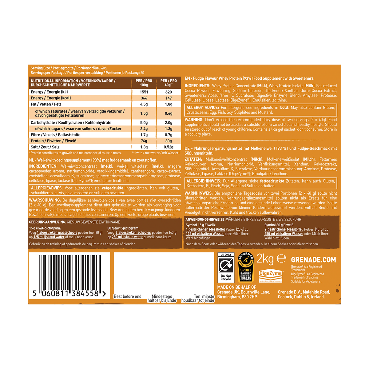 Grenade Protein - Product view 6
