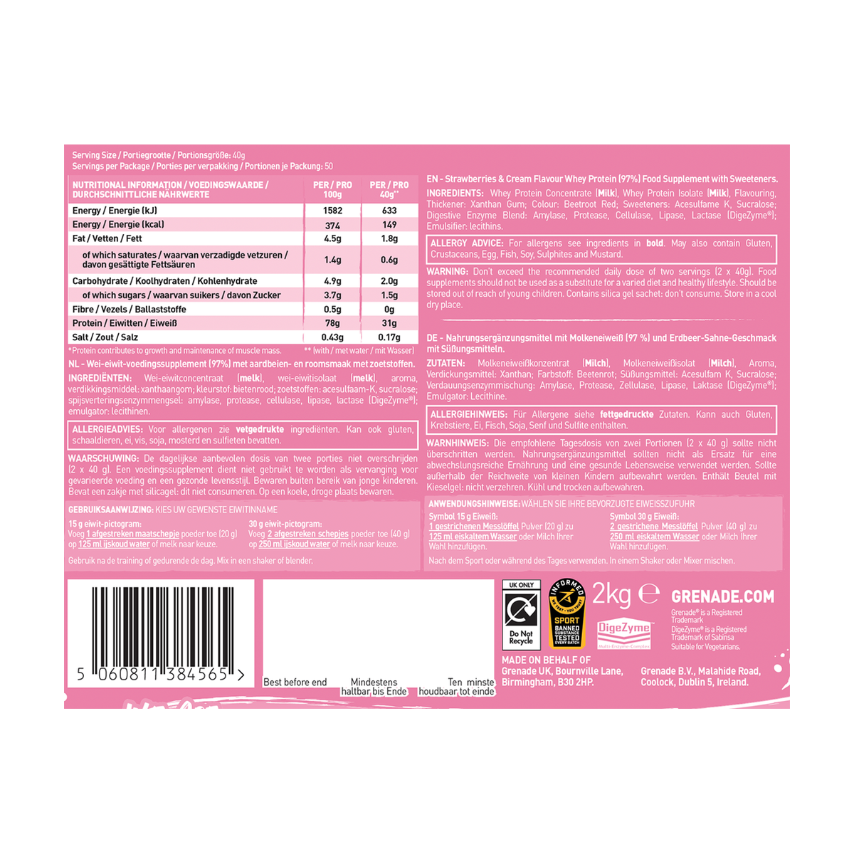 Grenade Protein - Product view 7
