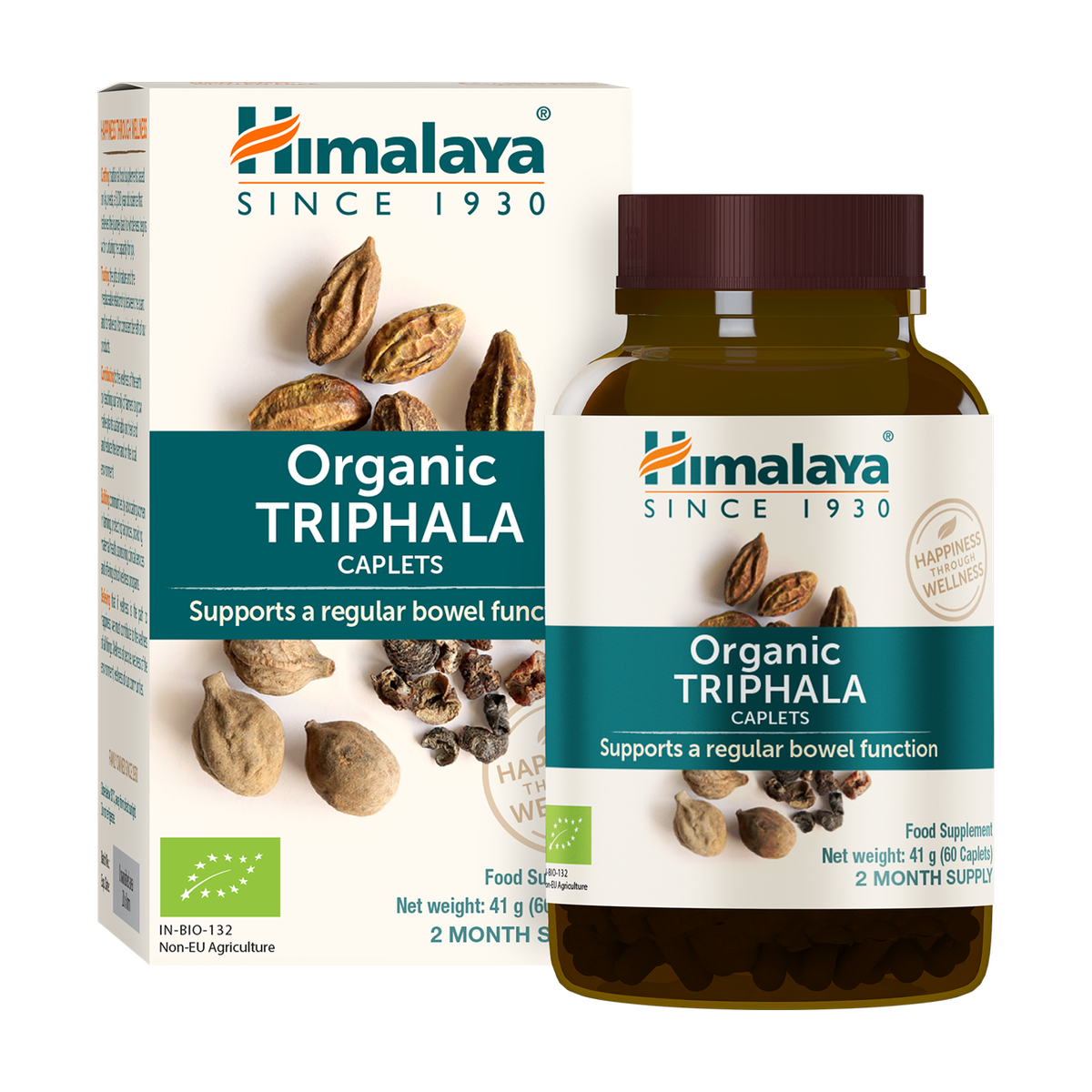 Himalaya Organic Triphala - 60 caps