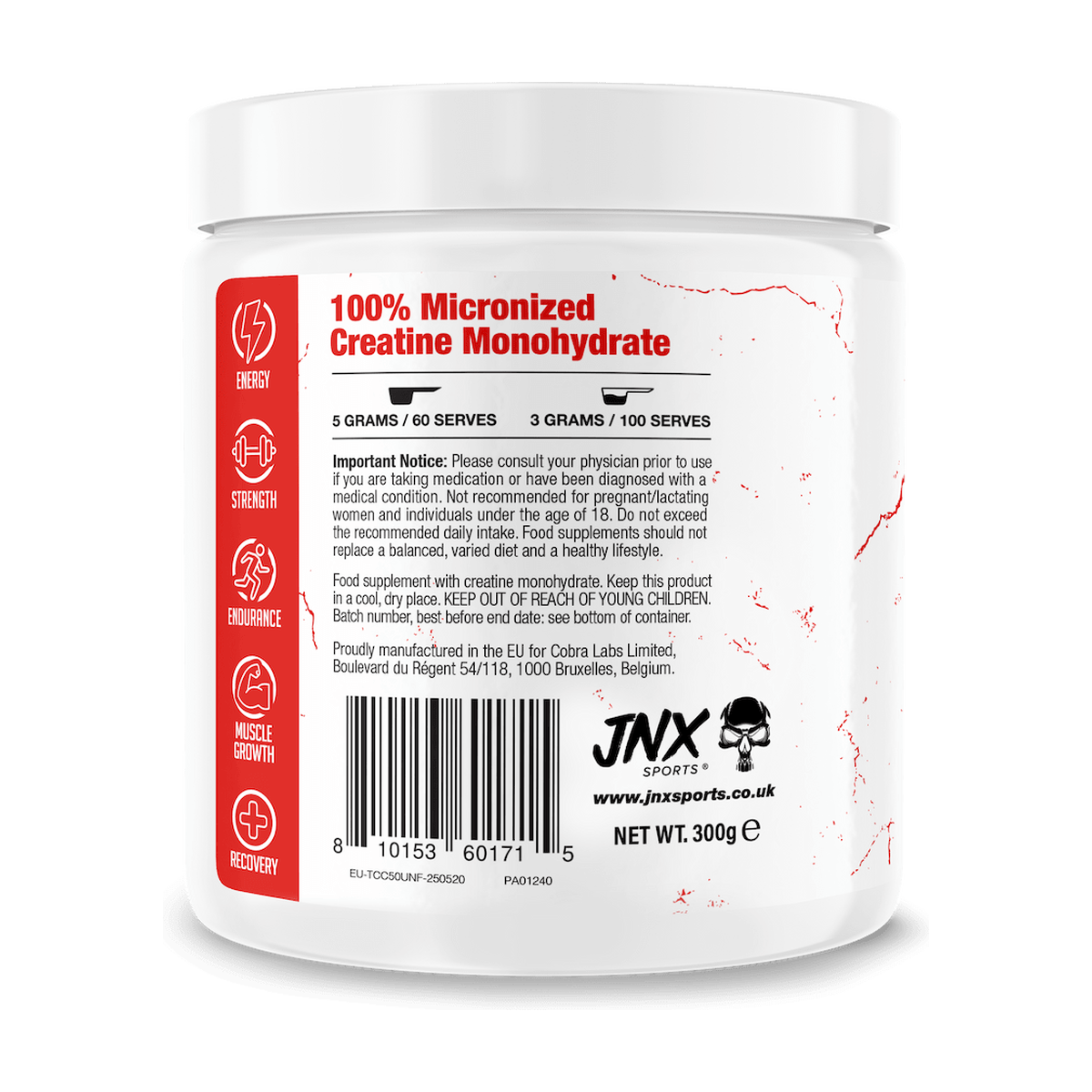 JNX The Curse Creatine Unflavored - Produktansicht 3