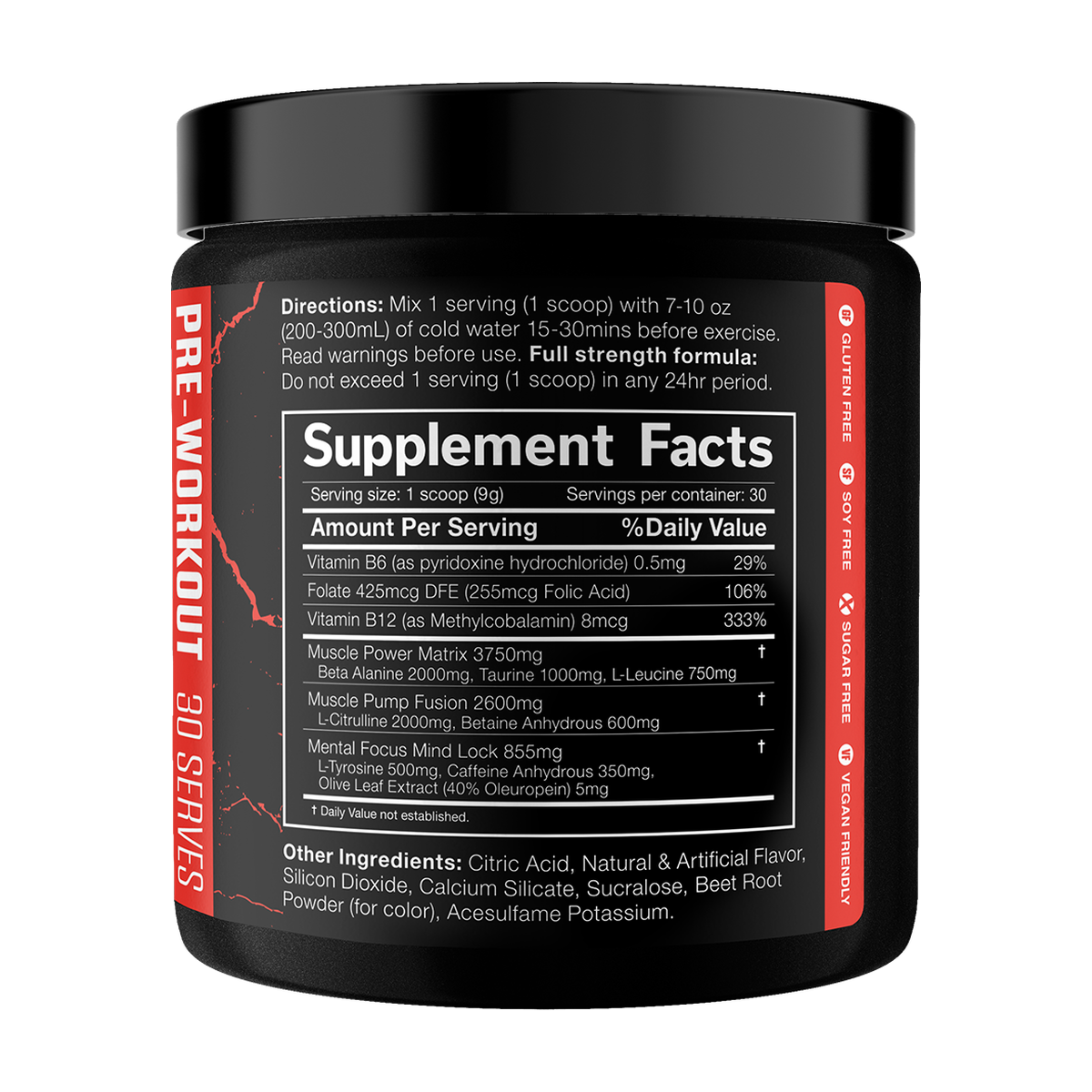 JNX The Shadow Pre-workout - Product view 8