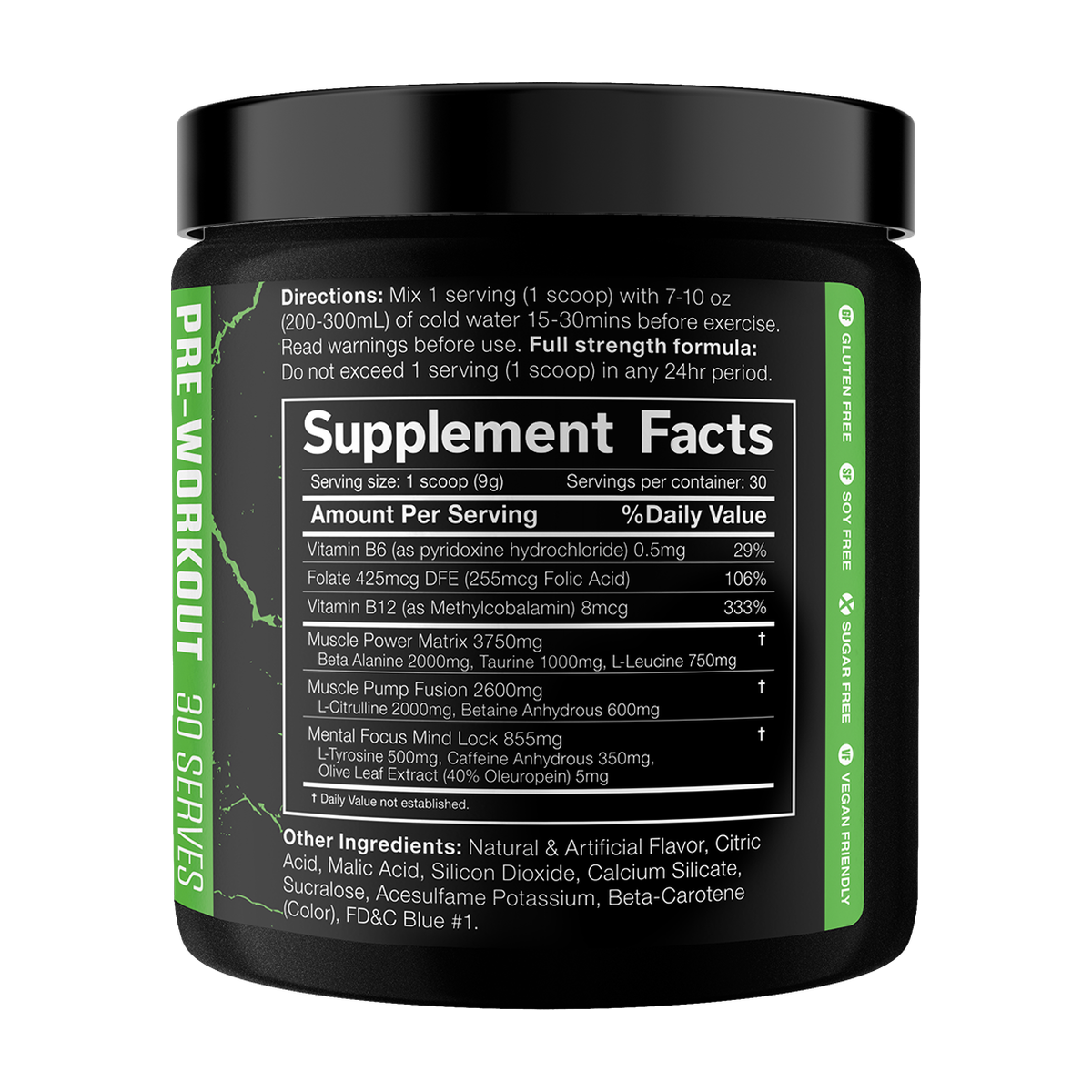 JNX The Shadow Pre-workout - Product view 9