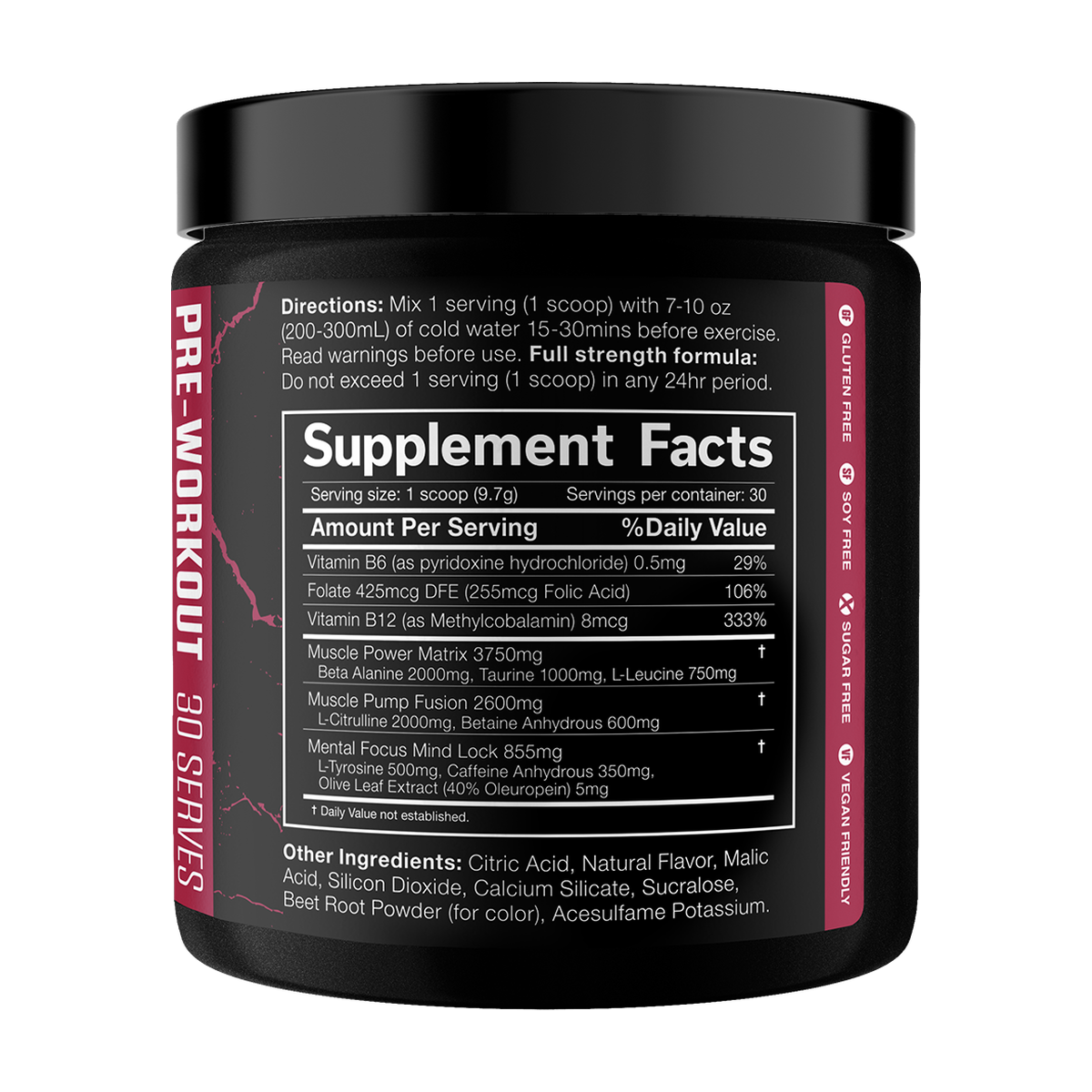 JNX The Shadow Pre-workout - Product view 10