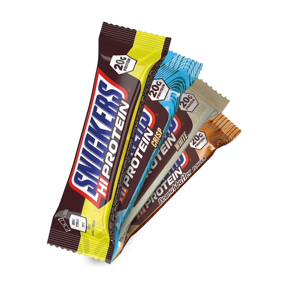 Snickers HiProtein Bar - 12 x 55 g