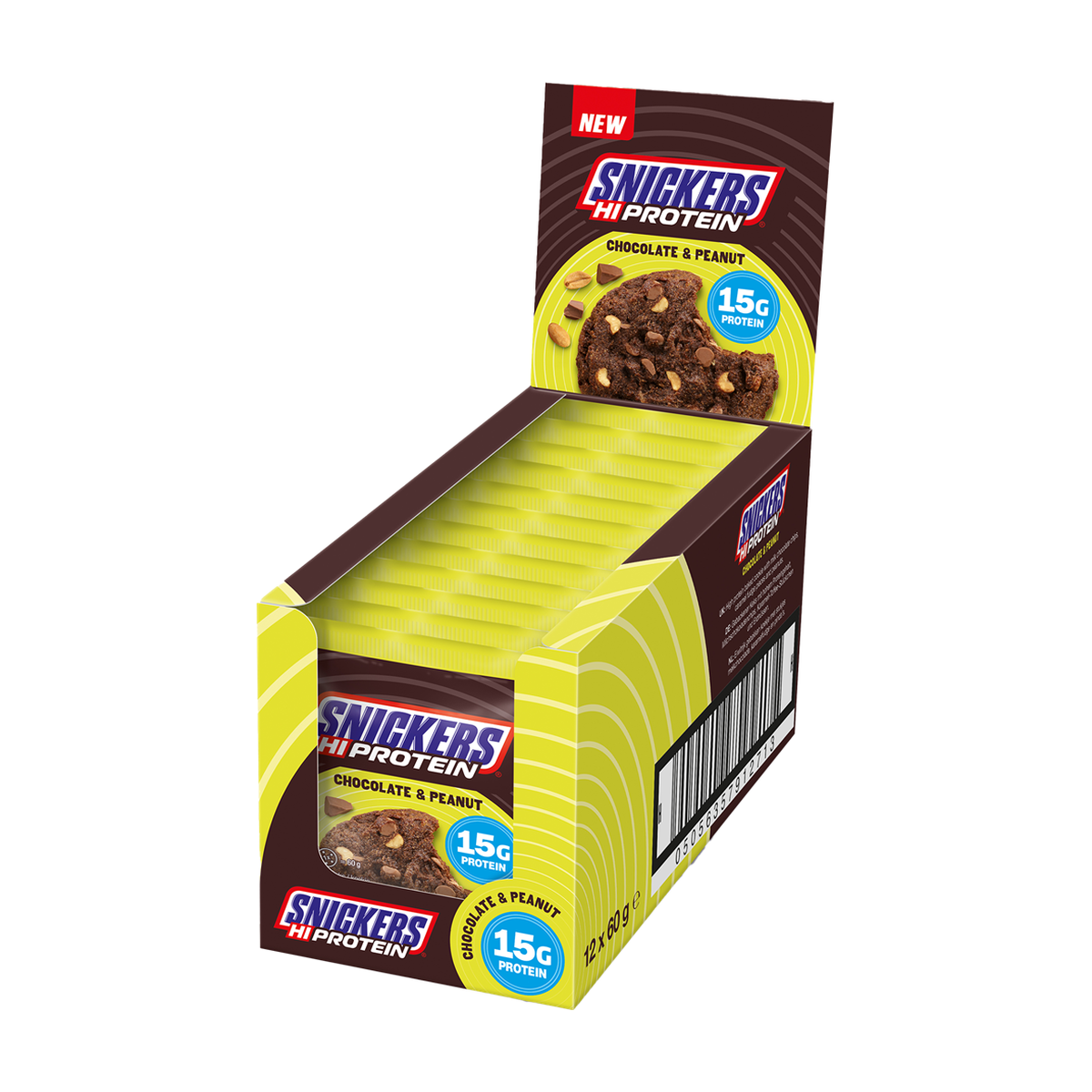 Snickers HiProtein Cookie - 12 x 60 g