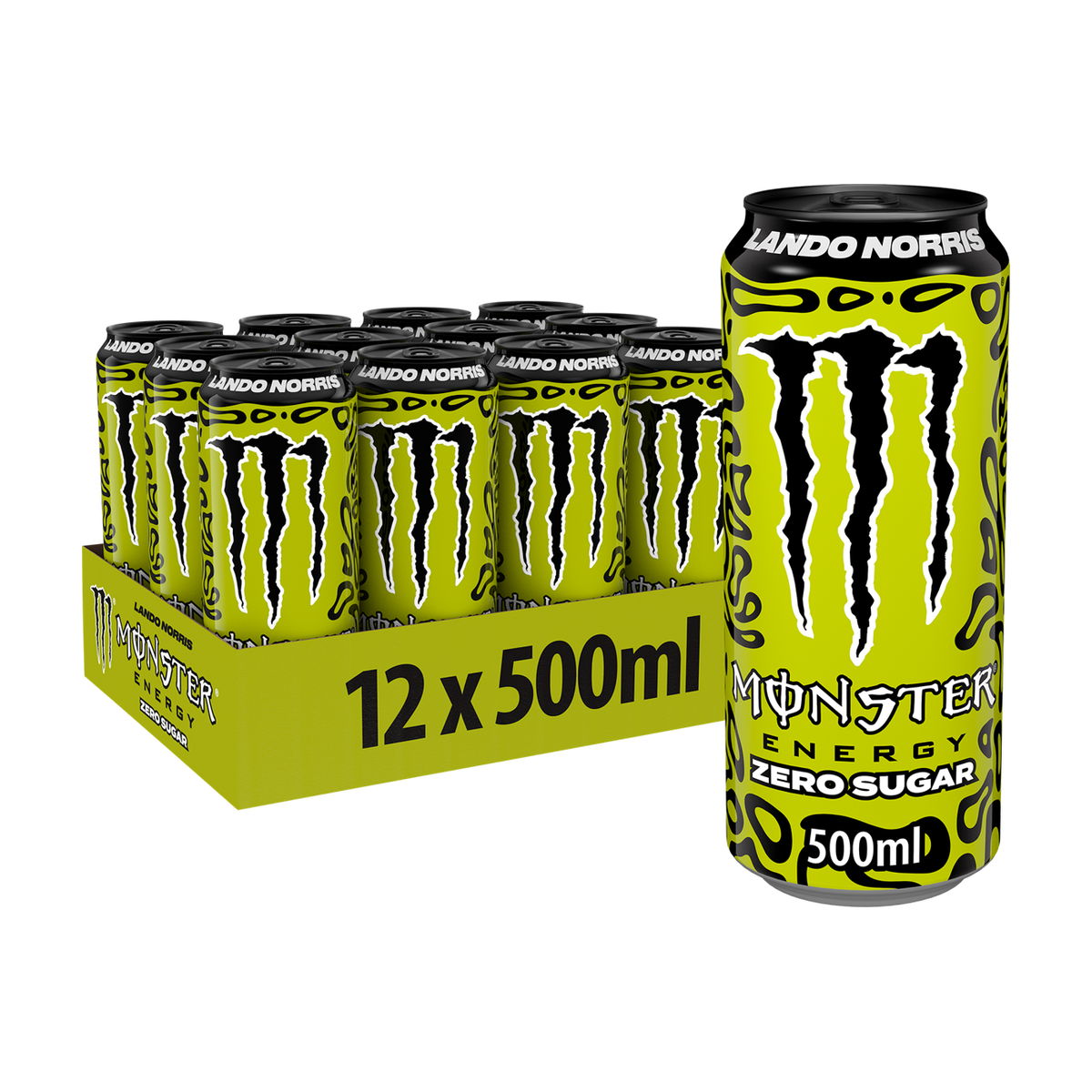 Monster Energy Lando Norris Zero Sugar - 12 x 500 ml