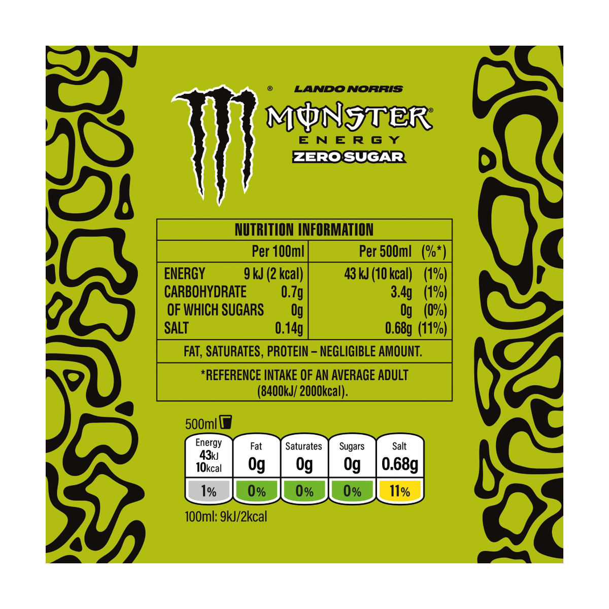 Monster Energy Lando Norris Zero Sugar - Produktansicht 2