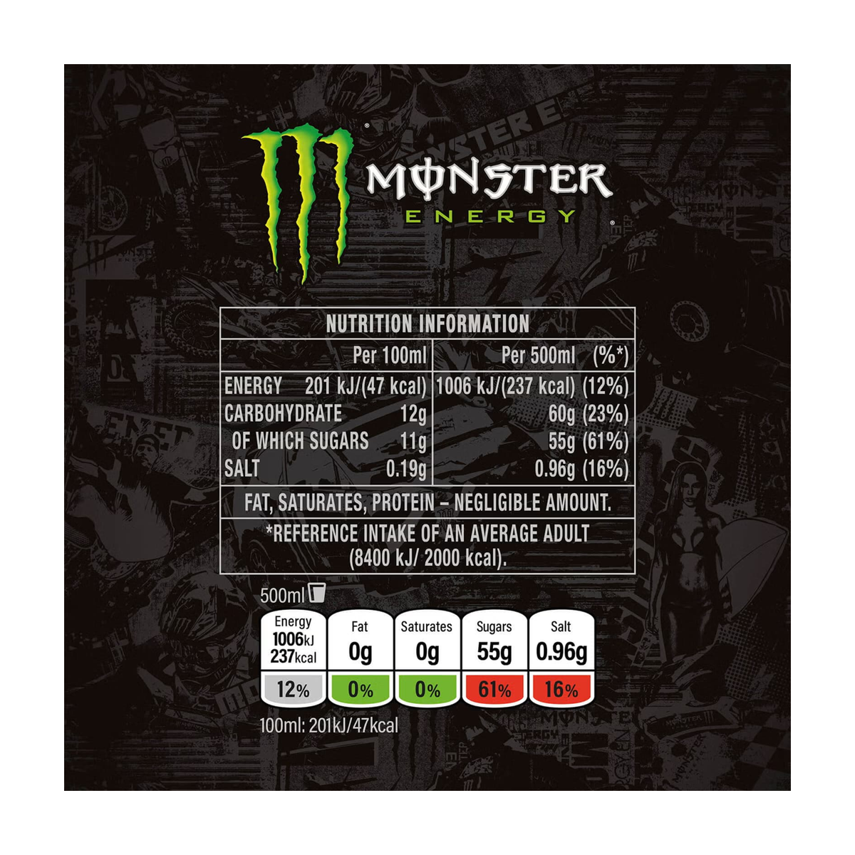 Monster Energy Original (4 x 500 ml) - Product view 4