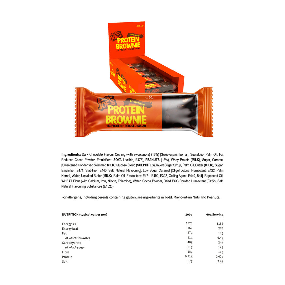 Mountain Joe's Protein Brownie - Product view 9