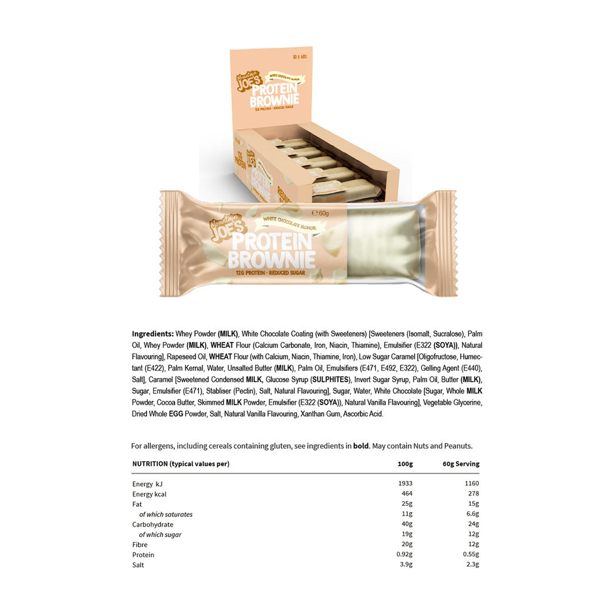 Mountain Joe's Protein Brownie - Product view 10