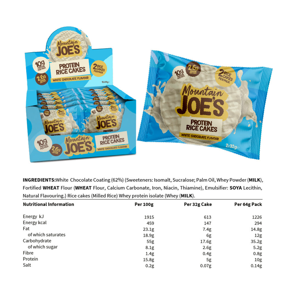 Mountain Joe's Protein Rice Cakes - Product view 7