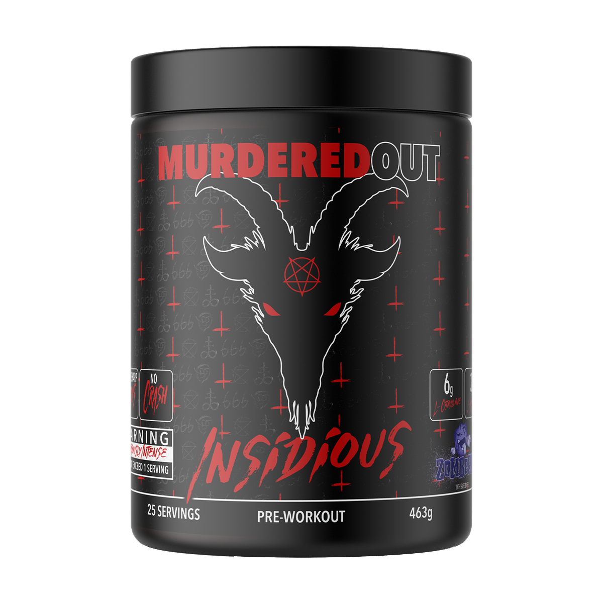 Murdered Out Insidious Pre-workout - Produktansicht 6