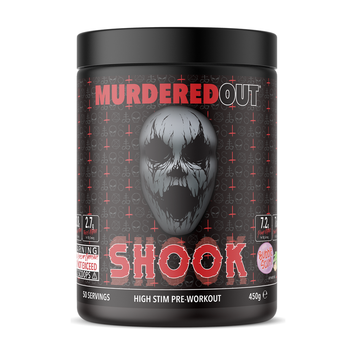 Murdered Out SHOOK Pre-workout - Produktansicht 2