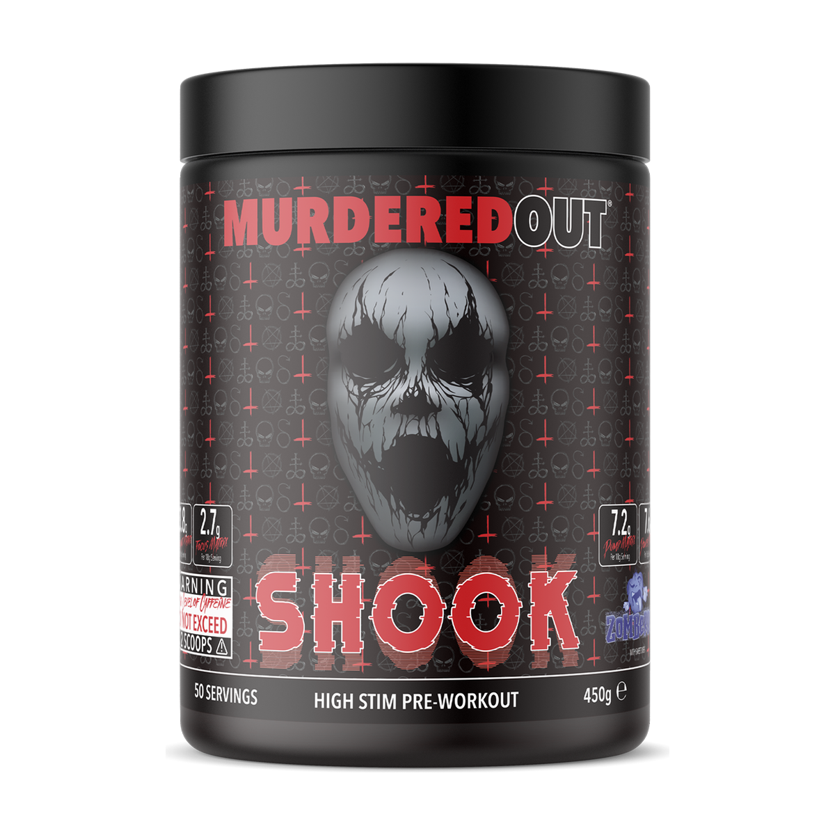 Murdered Out SHOOK Pre-workout - Produktansicht 4