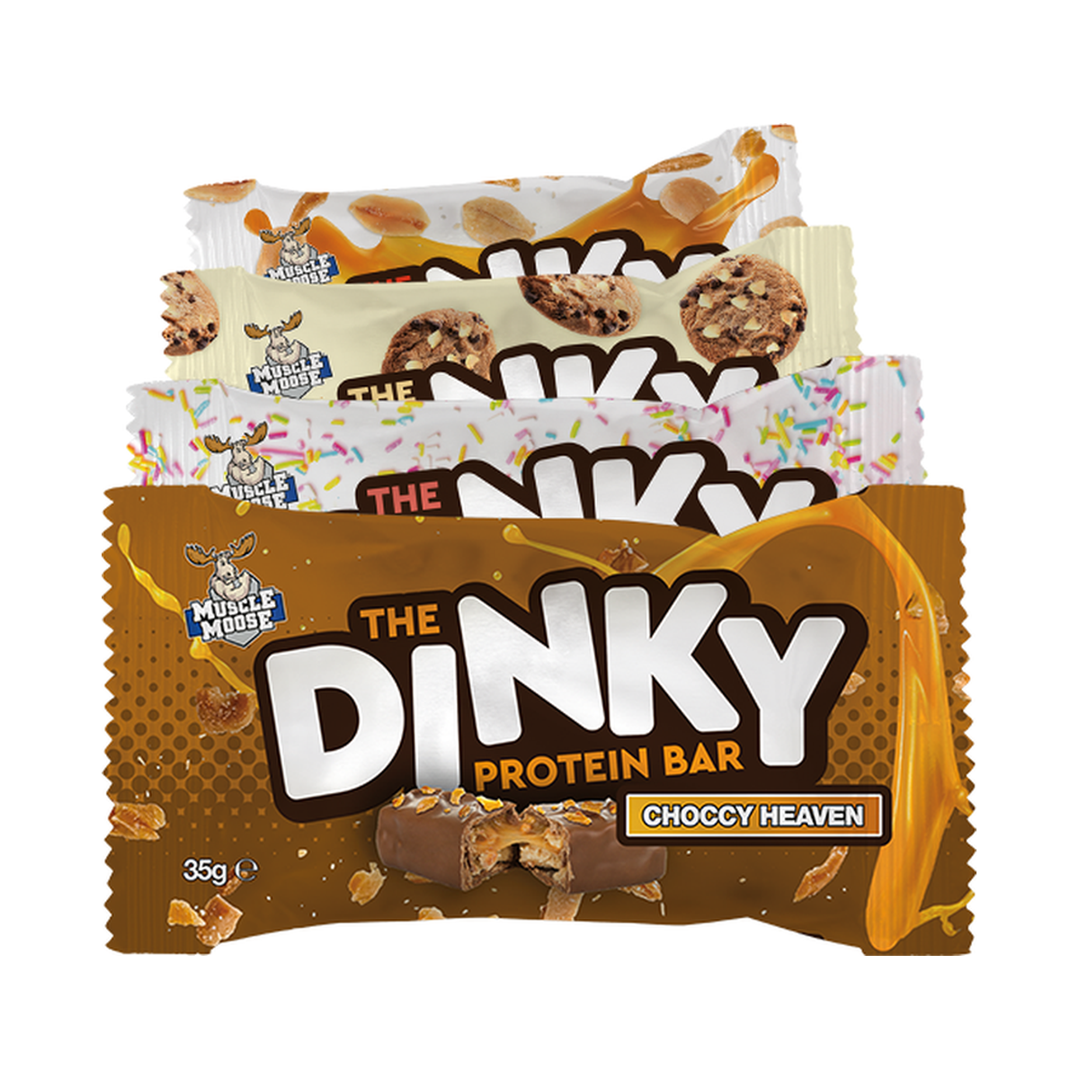 Muscle Moose The Dinky Protein Bar - 12 x 35 g