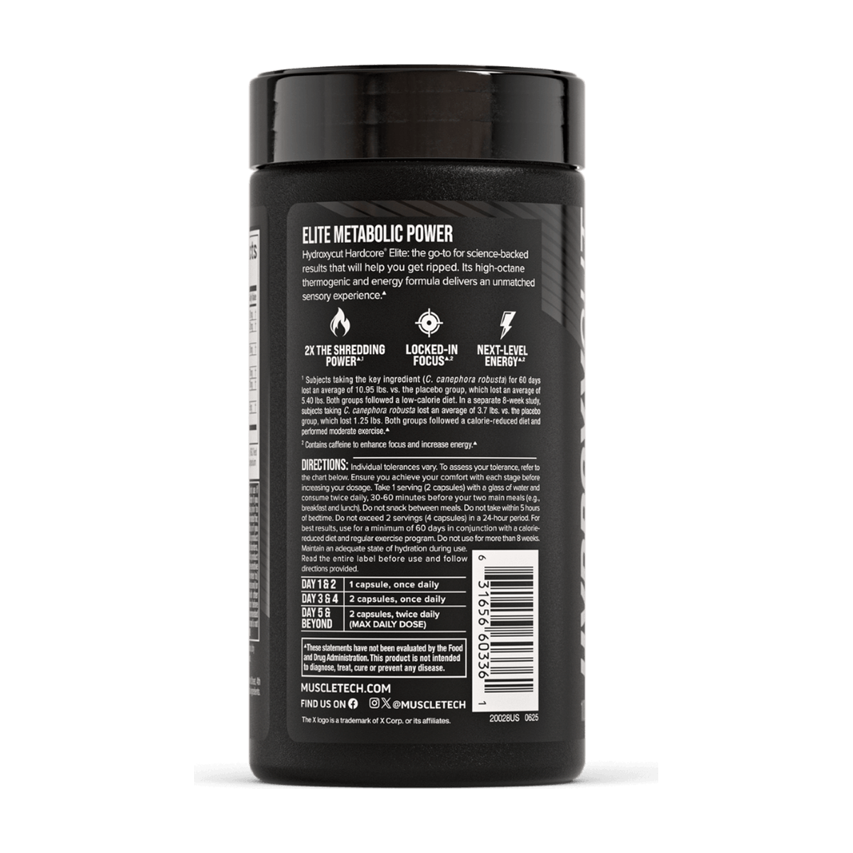 Hydroxycut Hardcore Elite - Produktansicht 3