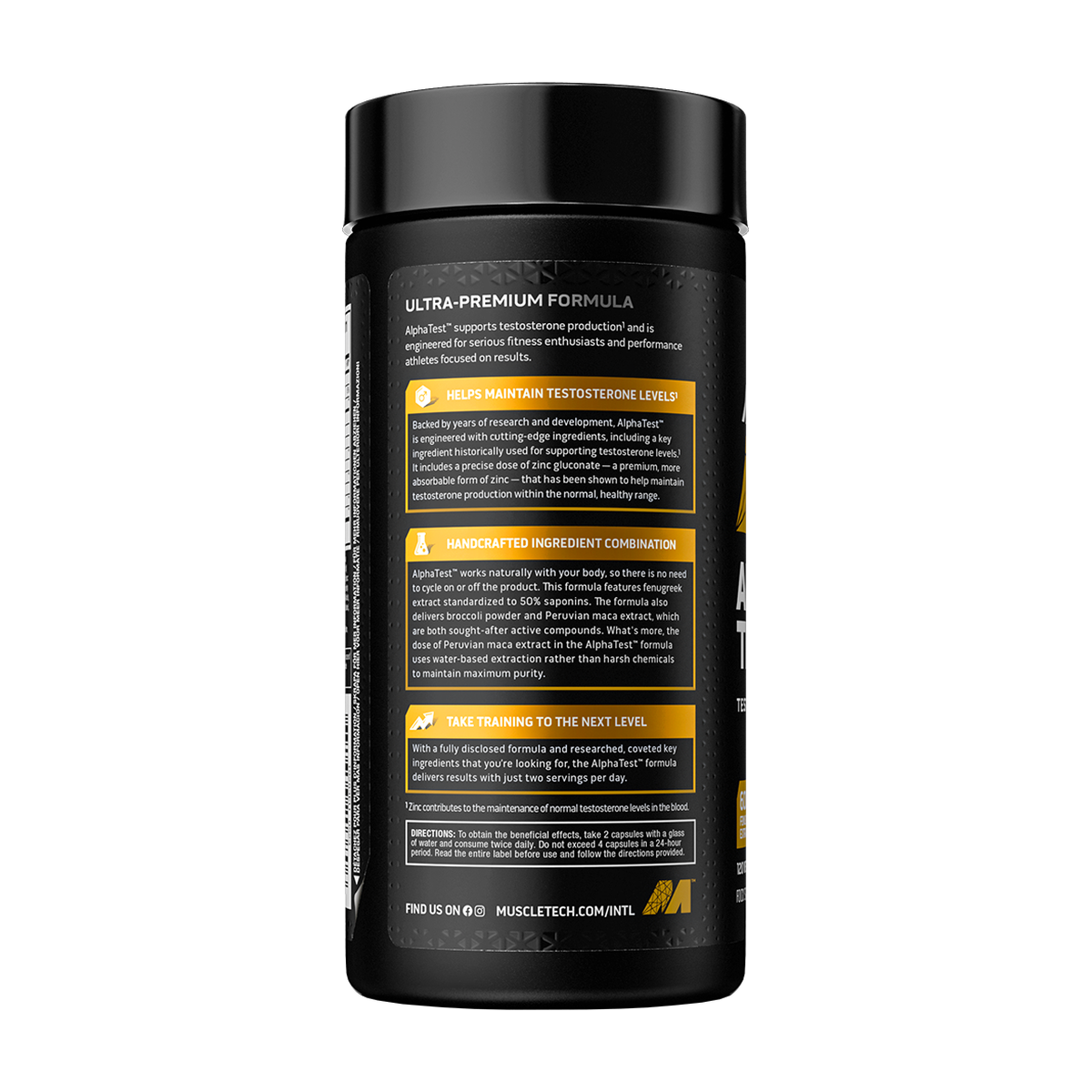 MuscleTech Alphatest - Produktansicht 3