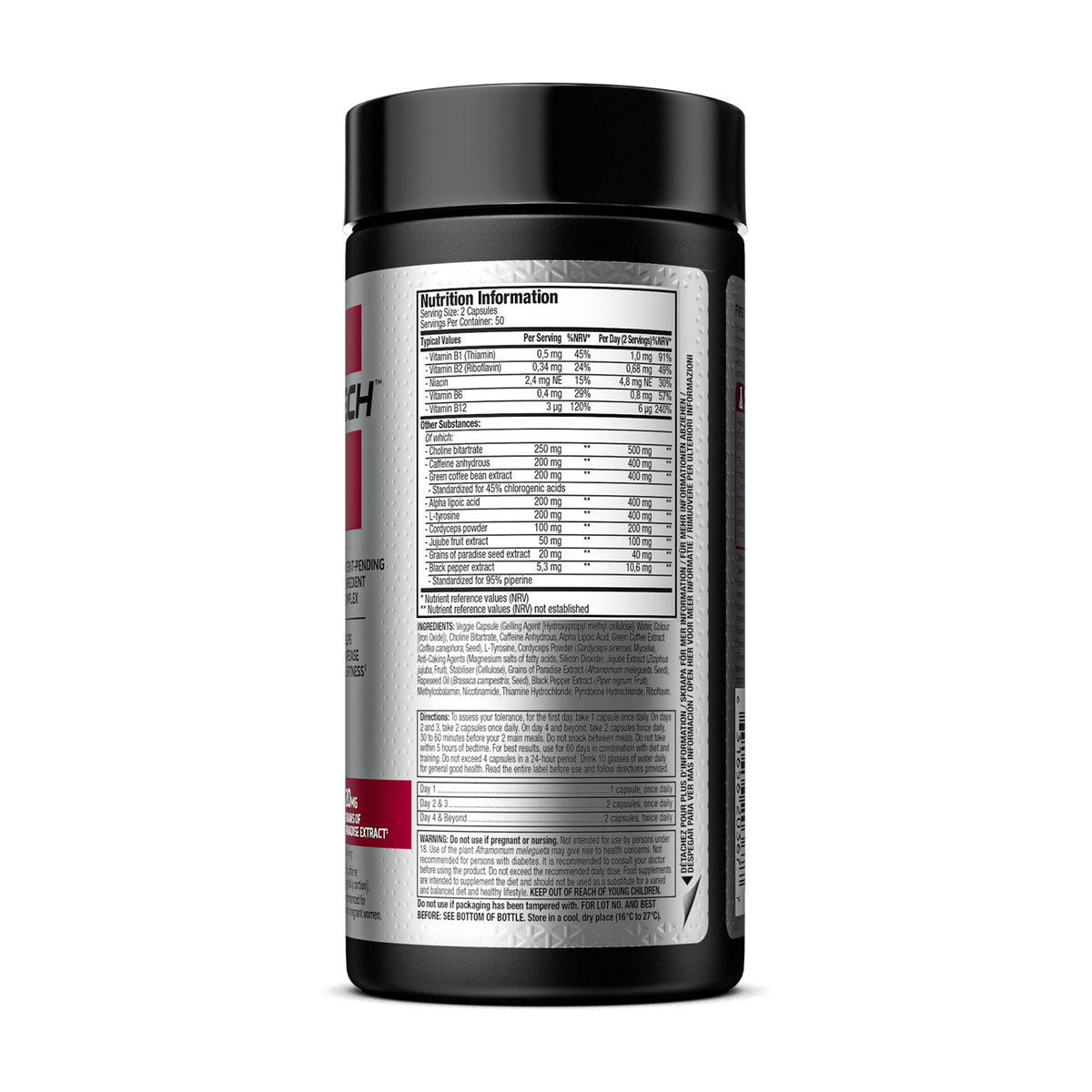 MuscleTech Hydroxycut Hardcore Super Elite - Produktansicht 2