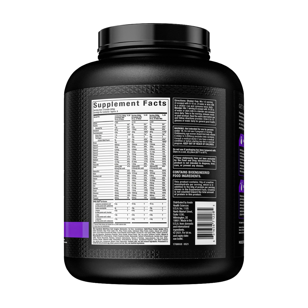 MuscleTech Mass Tech Extreme 2000 - Produktansicht 4